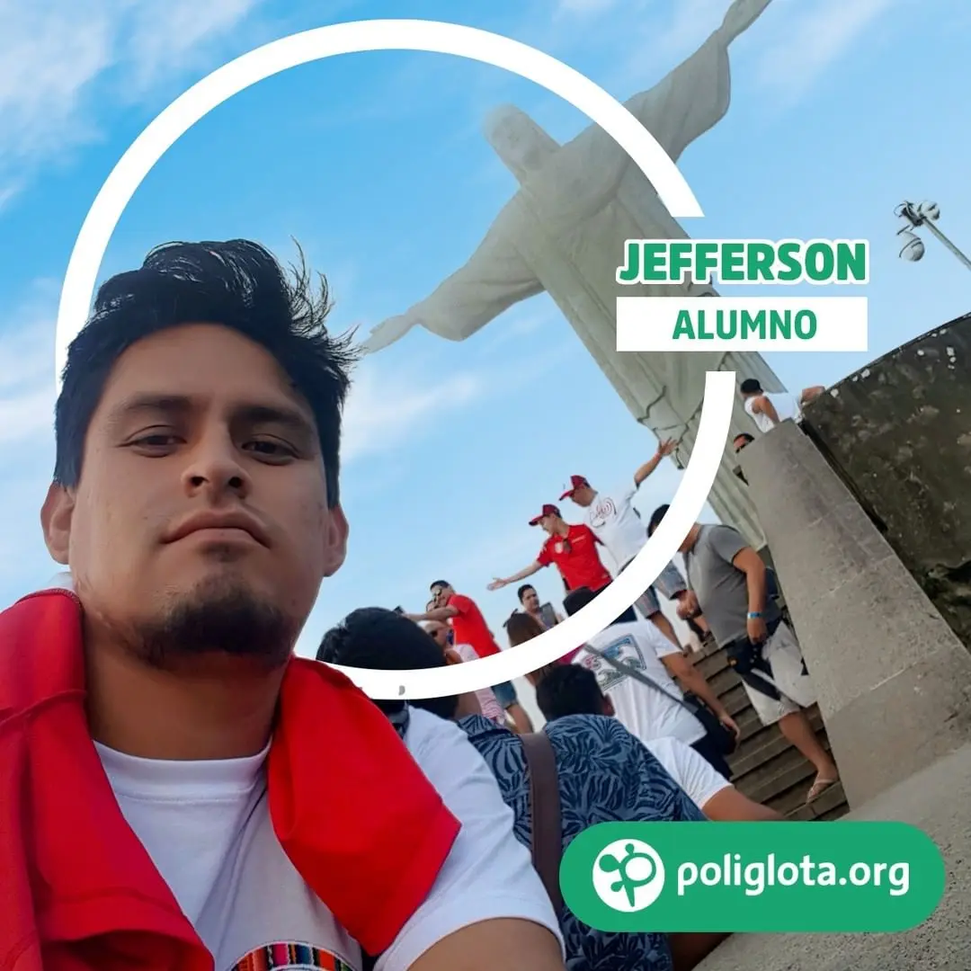 Jeferson, alumno Poliglota