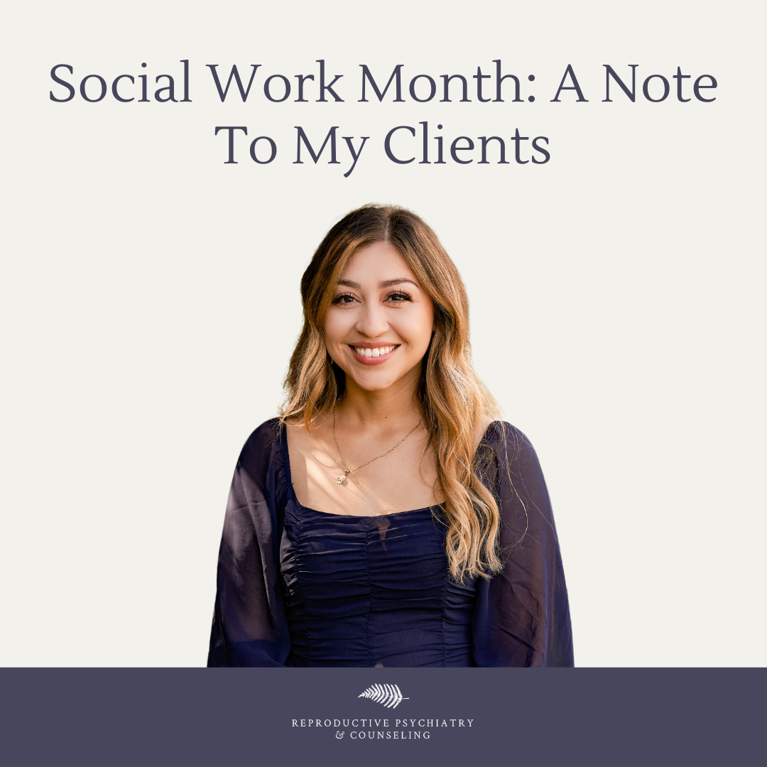 Social Work Month: A Note to My Clients 