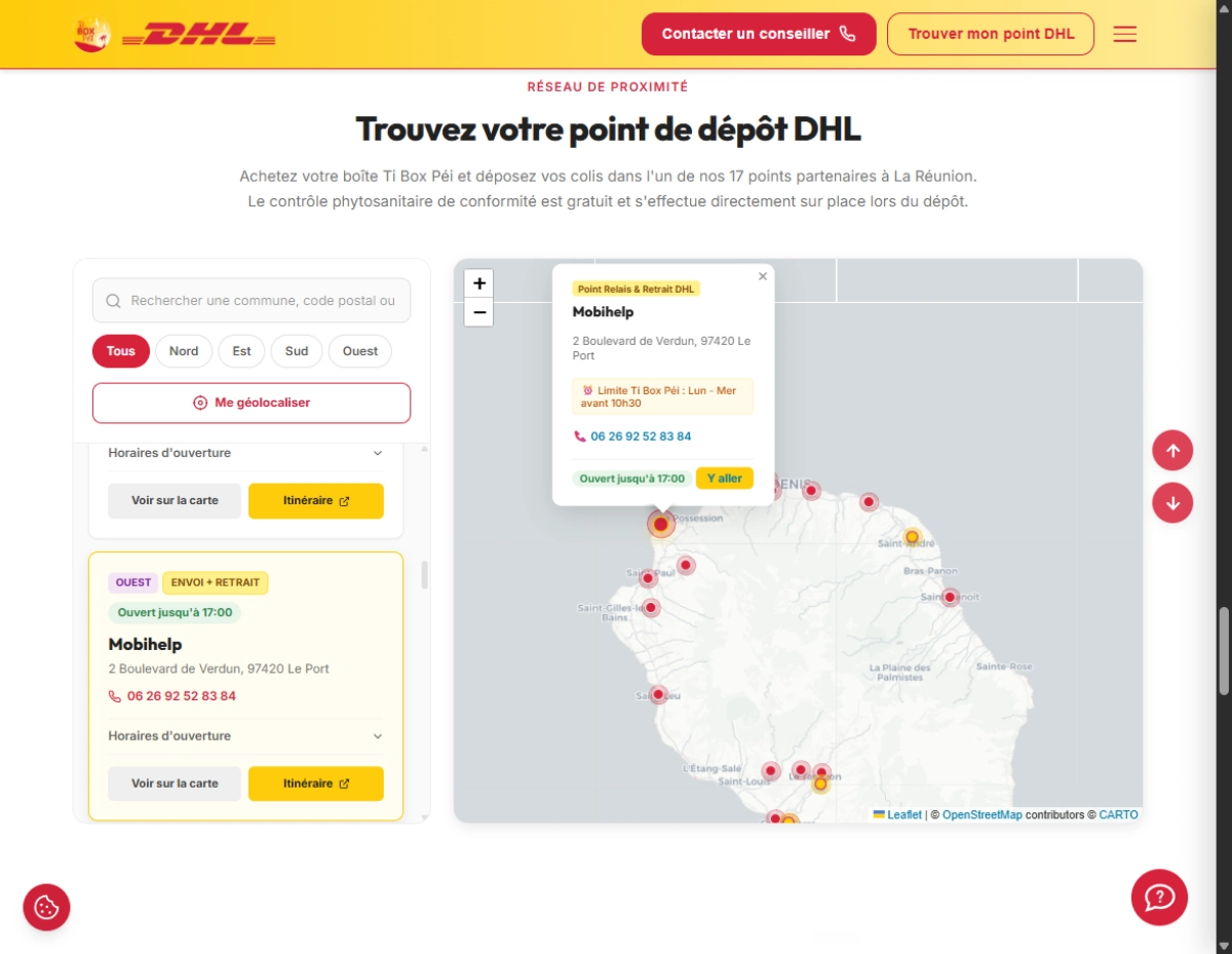 Ti Box Péi (pour DHL)
