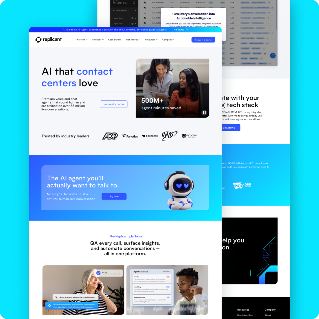 Snippet from Awning's landing page