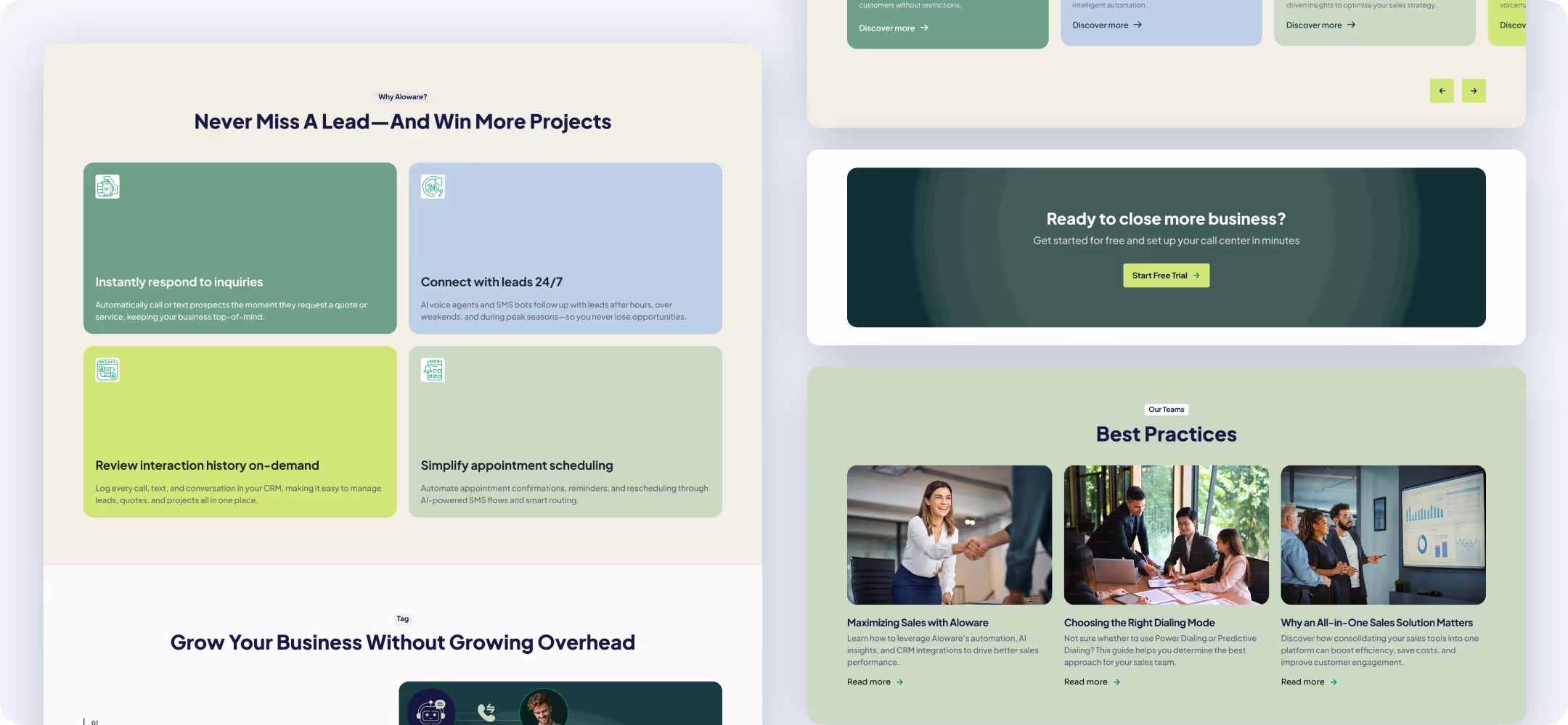 Landing page we created for Sendlane in Webflow.