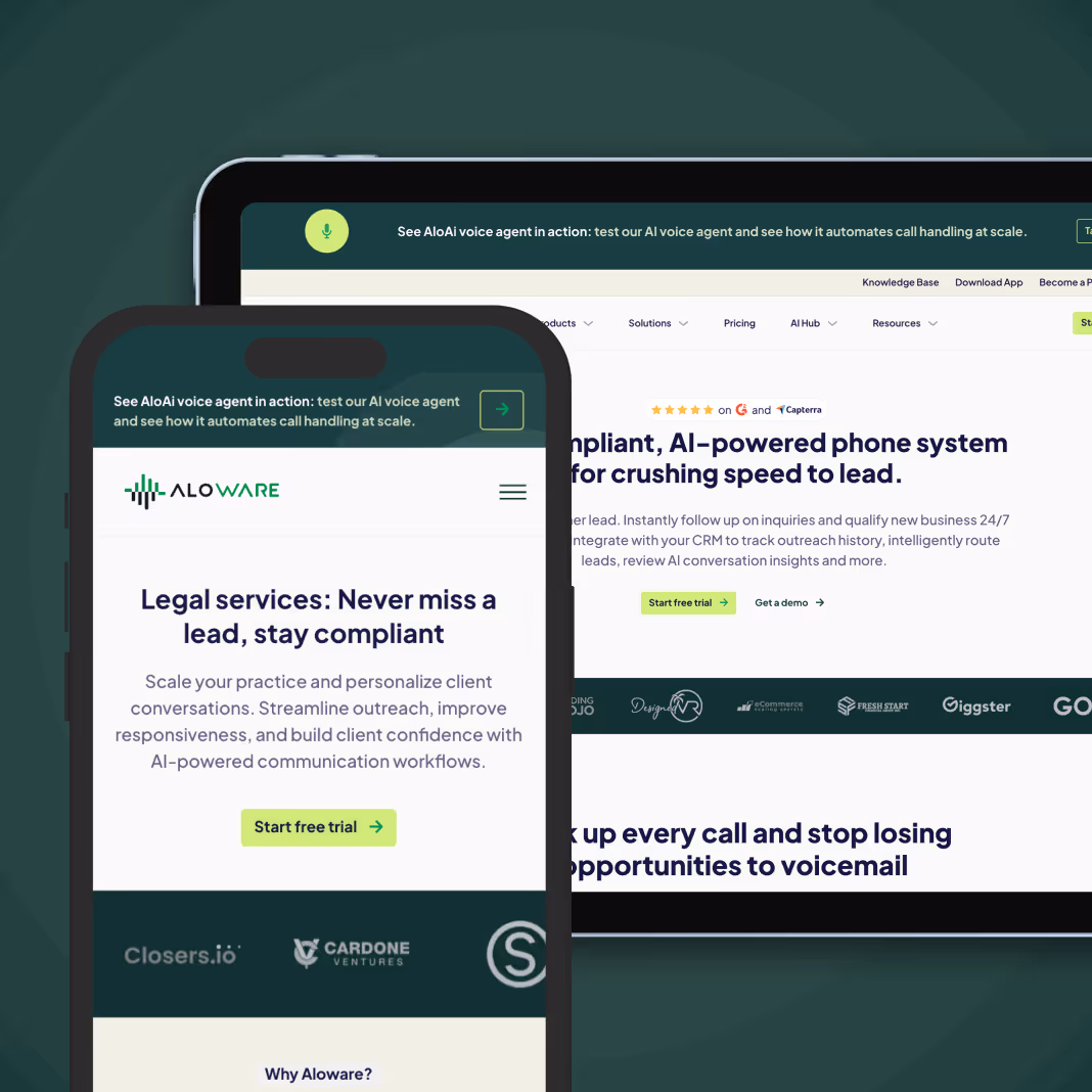 Snippet from Awning's landing page