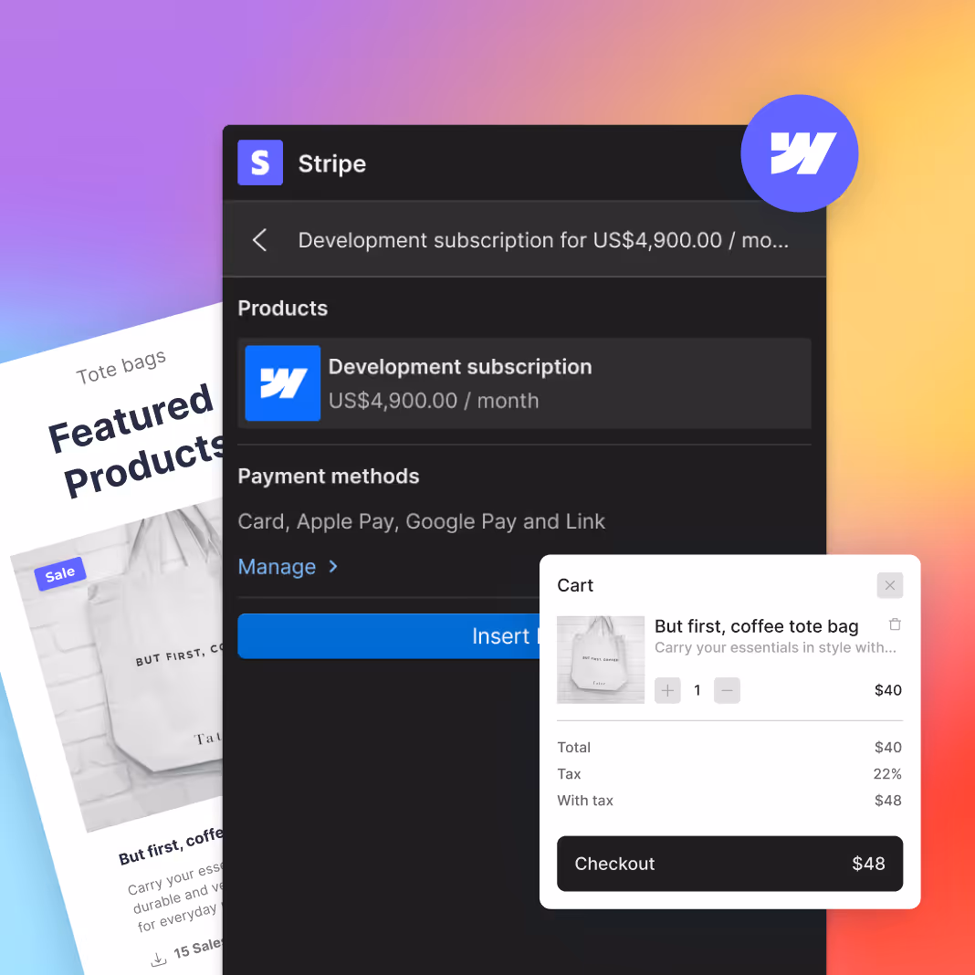 Snippet from Awning's landing page
