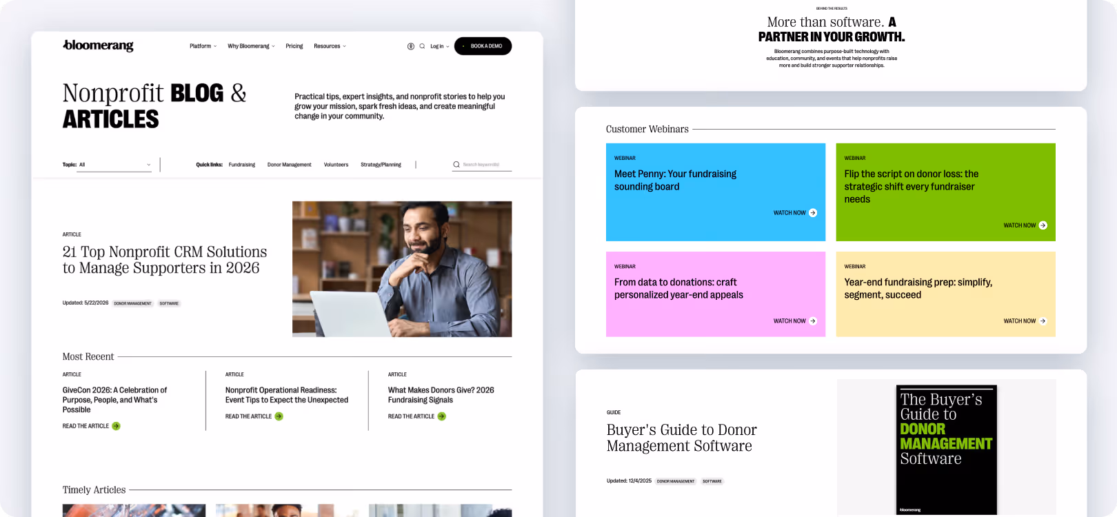 Landing page we created for Sendlane in Webflow.