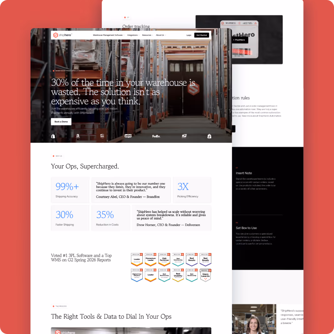 Snippet from Awning's landing page