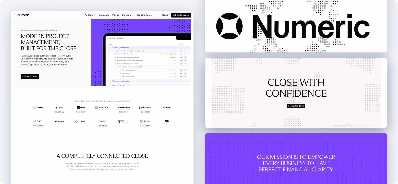 Landing page we created for Sendlane in Webflow.