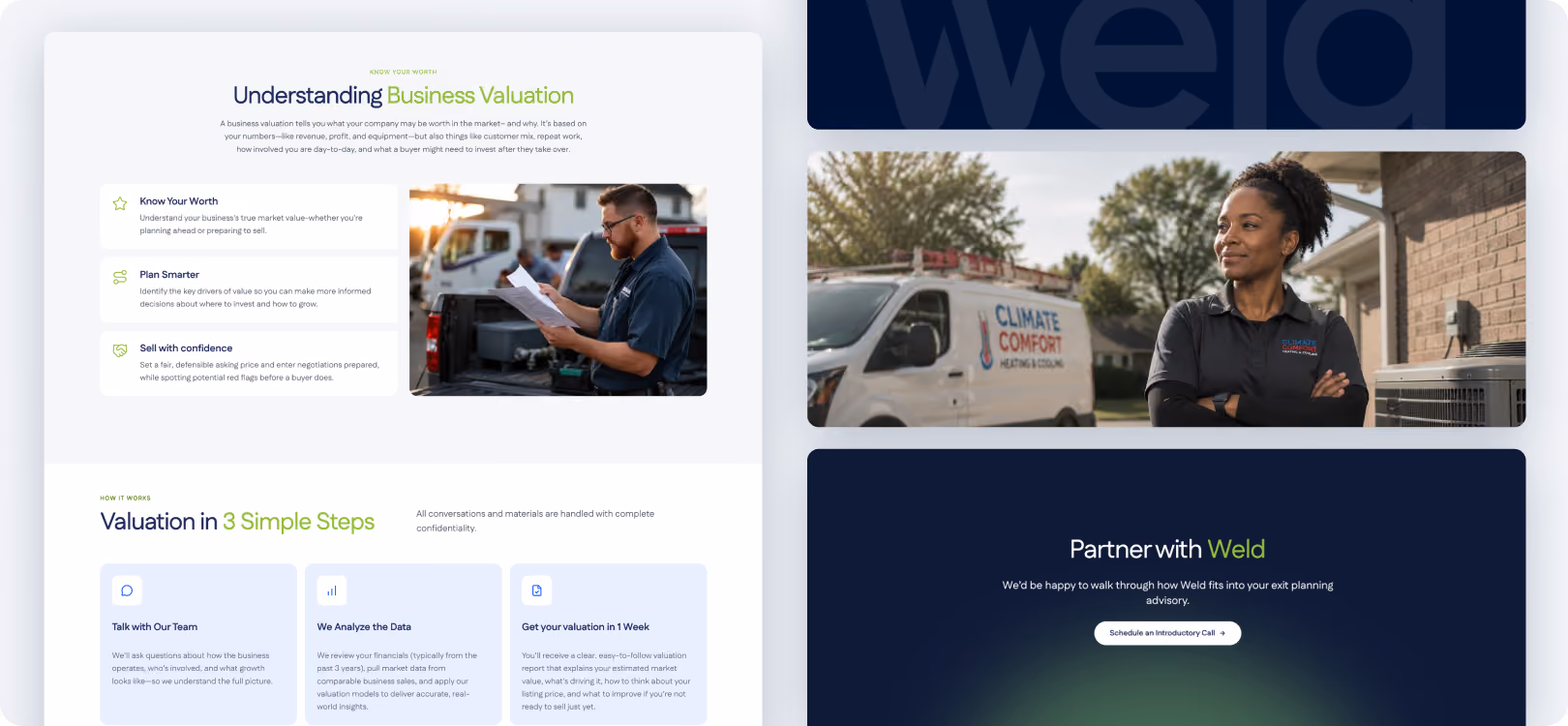 Landing page we created for Sendlane in Webflow.