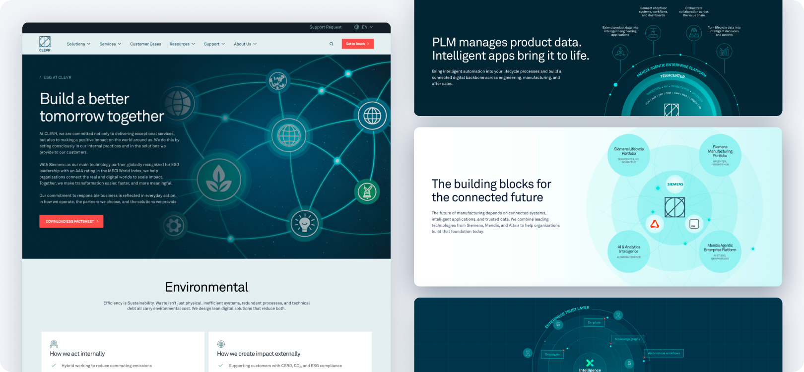 Landing page we created for Sendlane in Webflow.