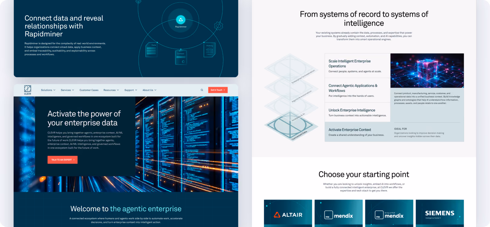 Landing page we created for Sendlane in Webflow.