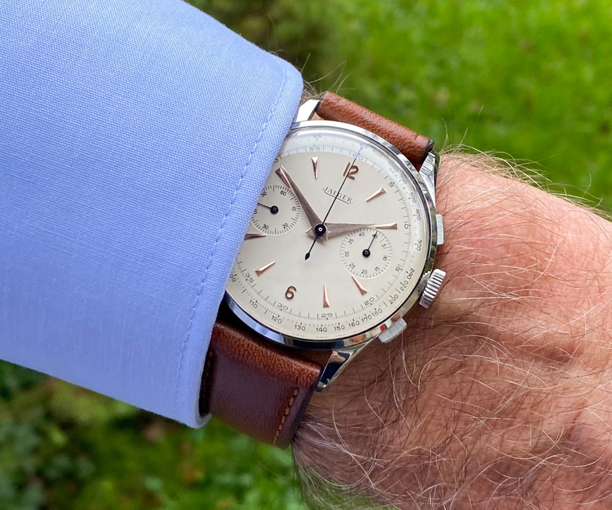 Jaeger Le Coultre Chronograph 1954 Cal. 285
