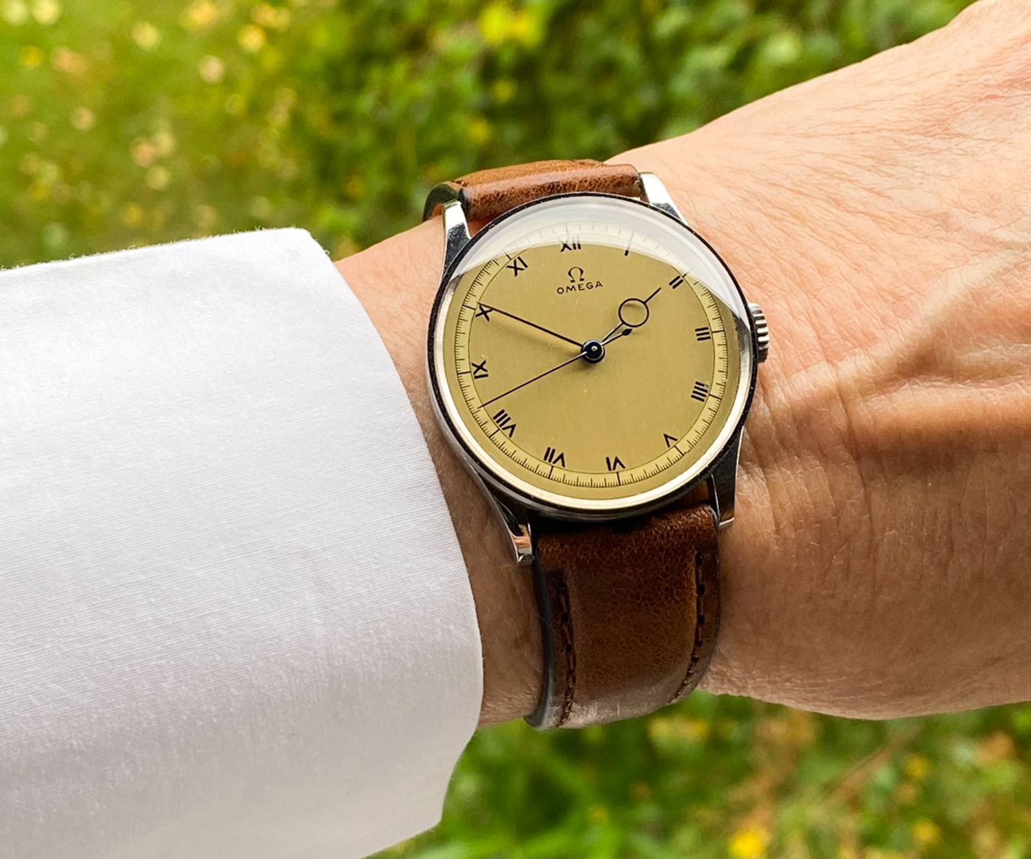 Omega Steel 1937 Cal. 25.4SC Art Deco
