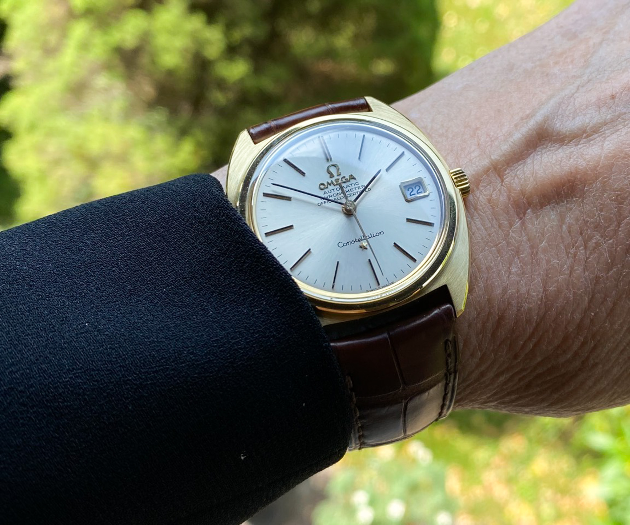 Omega Constellation 18K Gold 1966 Automatic Cal. 561 Full Set