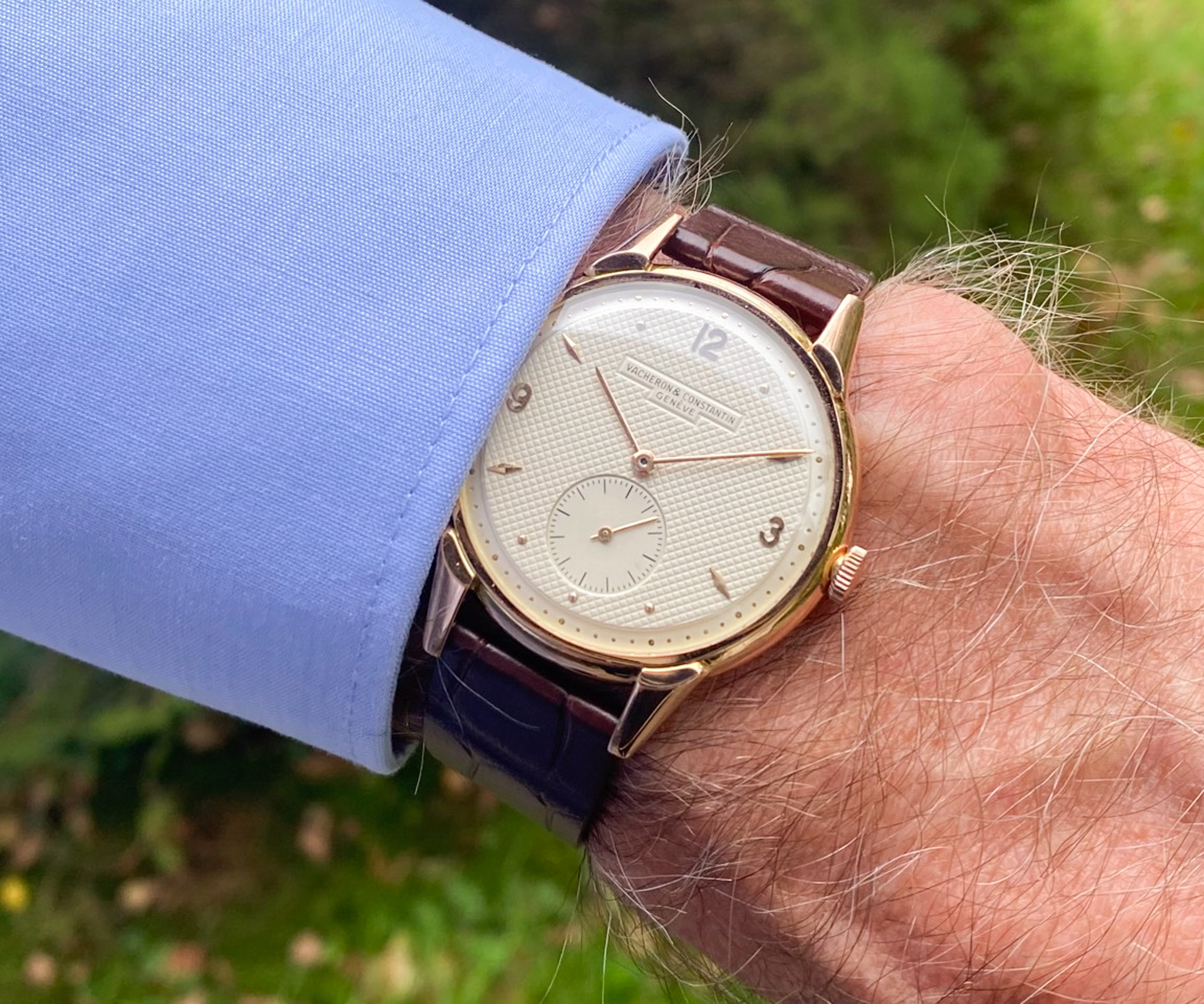 Vacheron Constantin 18K rose gold Ref. 4537 Cal. 453 Guilloche