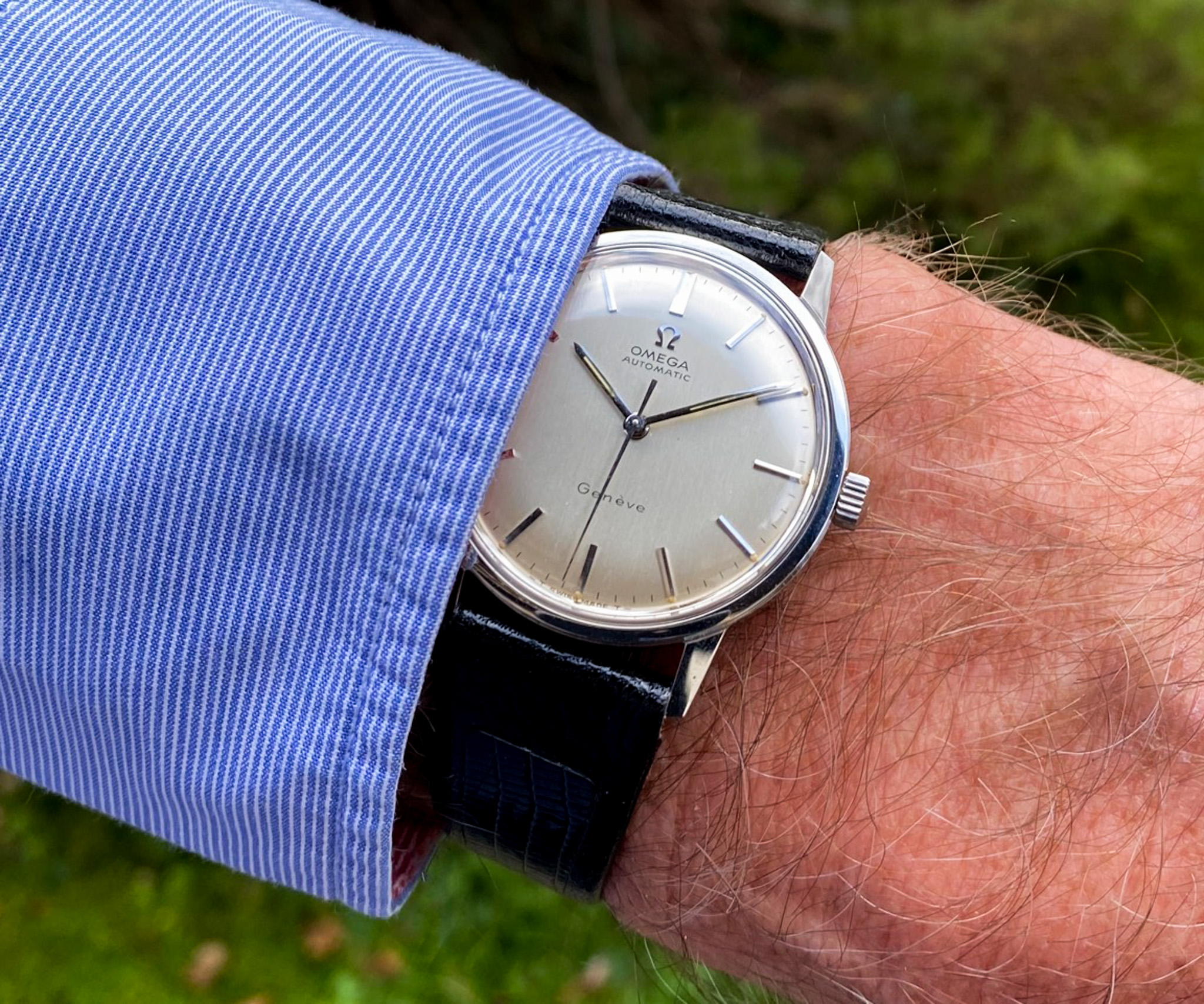 Omega Genève Steel 1968 Automatic Cal. 552 