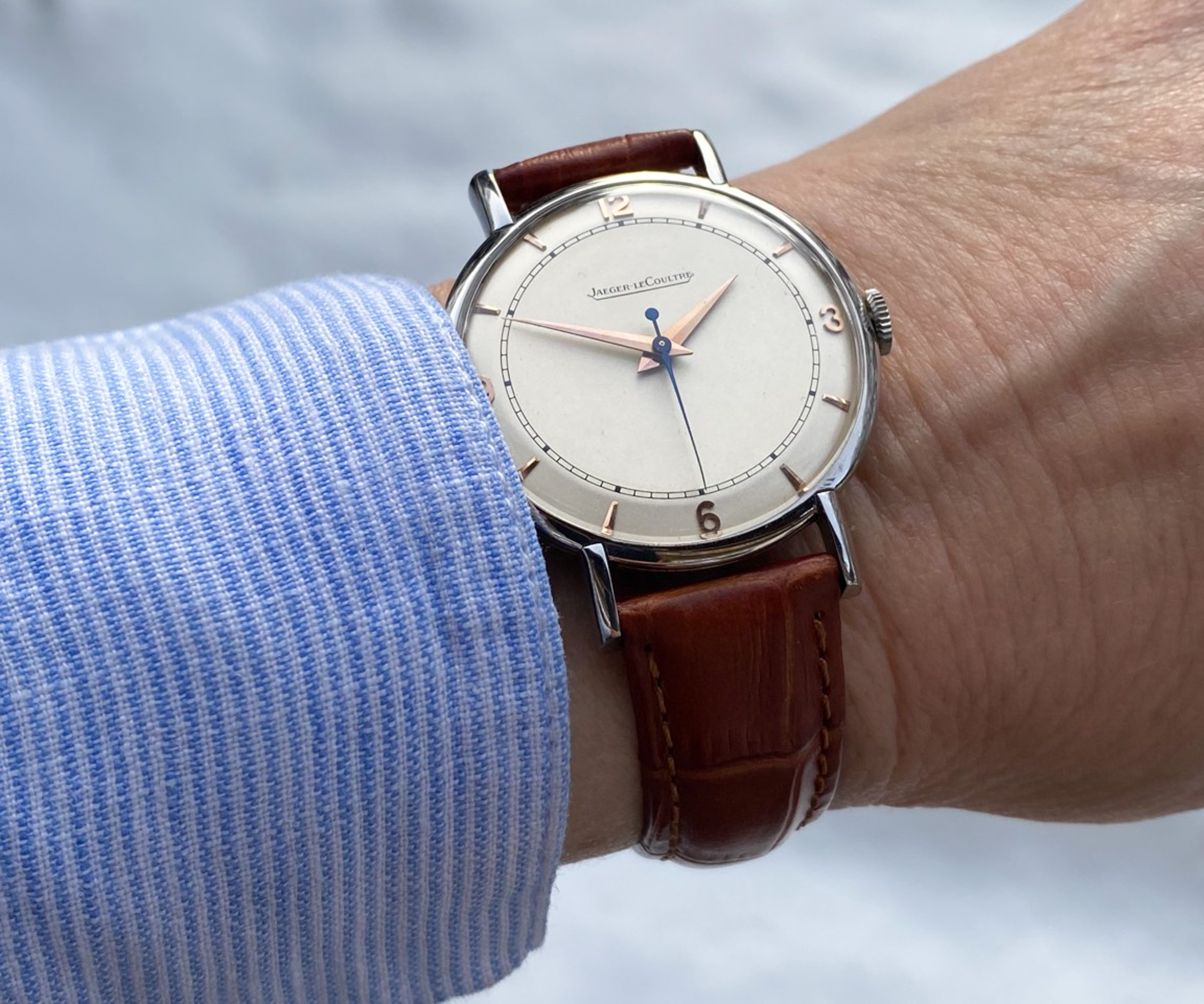 Jaeger Le Coultre steel 1948 cal. 478/ C 