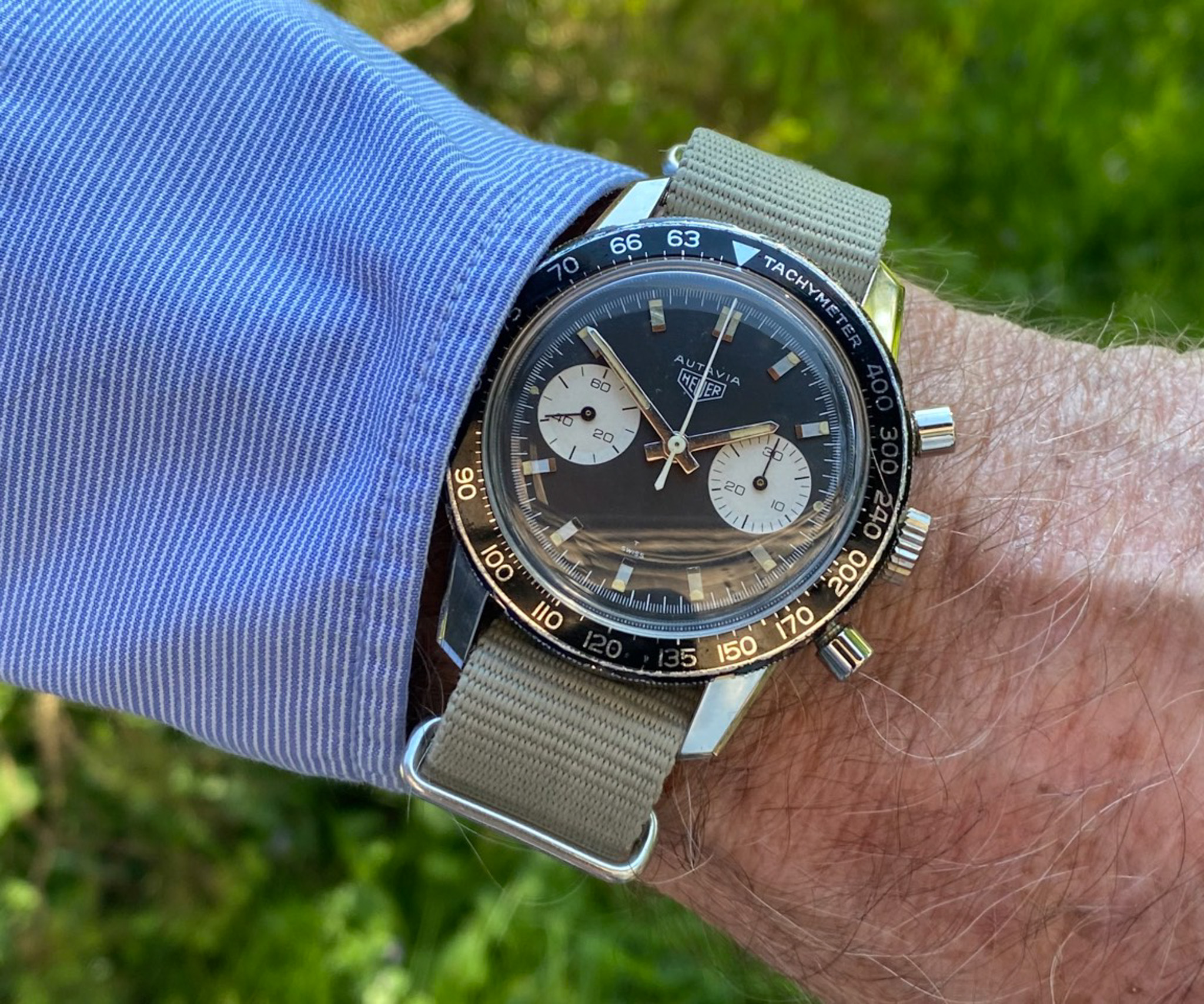 Heuer Autavia 1968 Ref. 7763 Valjoux 7730
