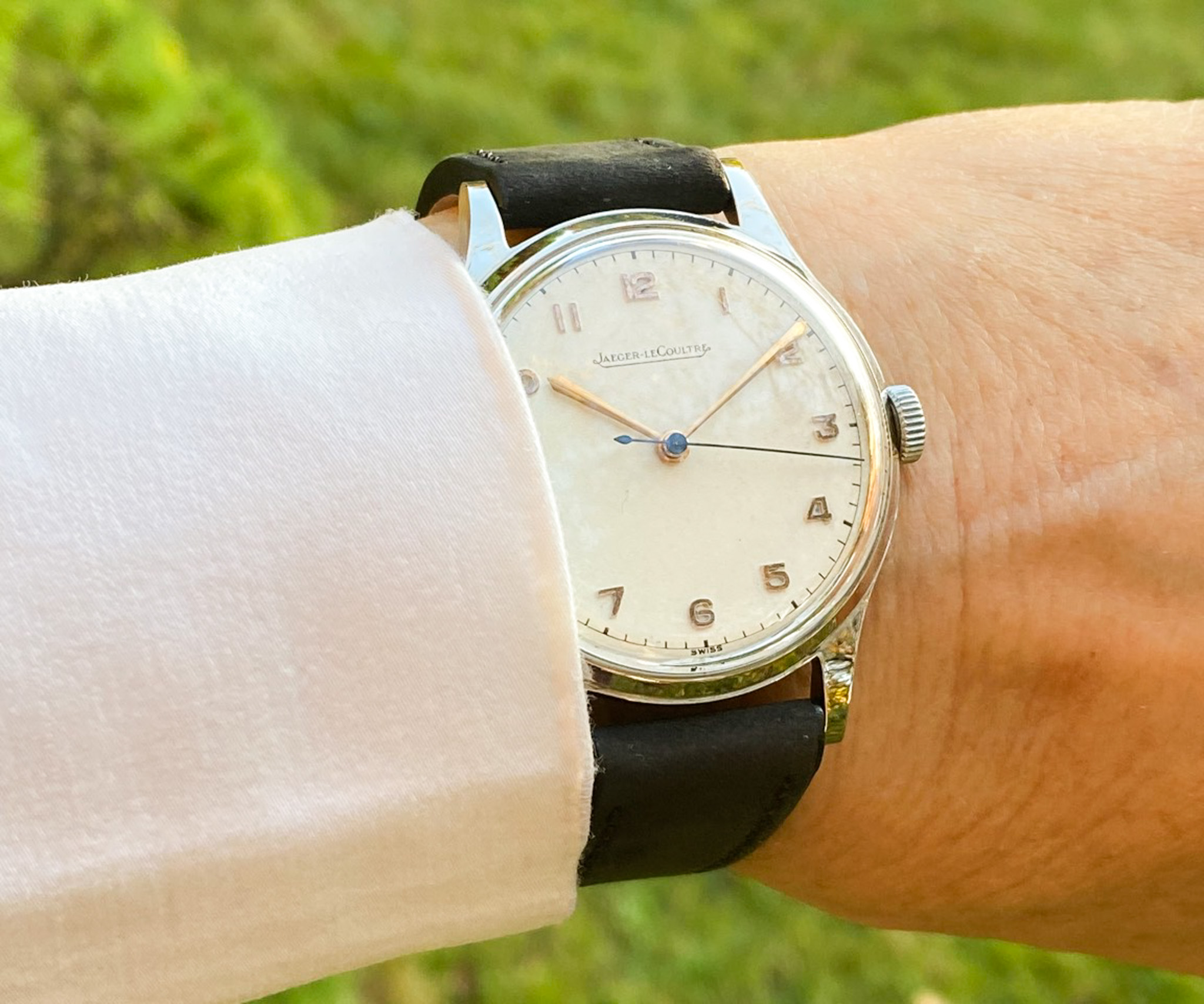 Jaeger Le Coultre steel 1952 cal. 478/ C