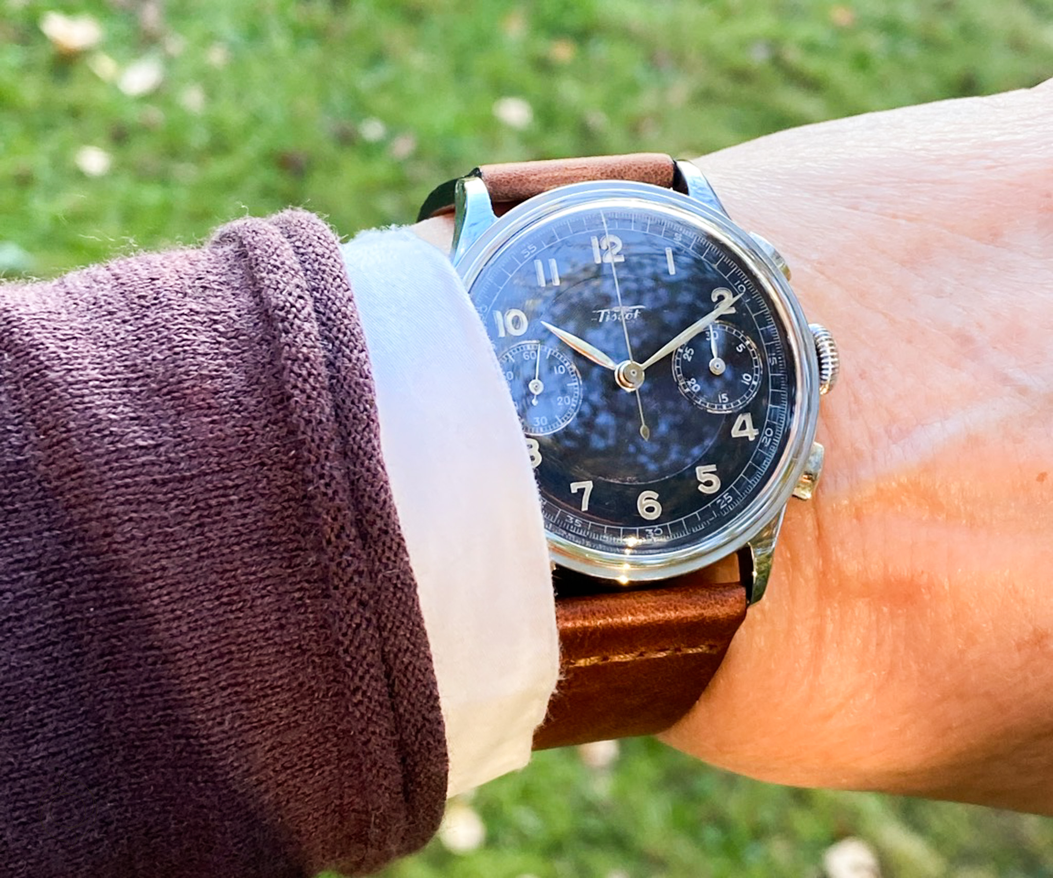 Tissot Chronograph Steel 1940 Cal. 15TL