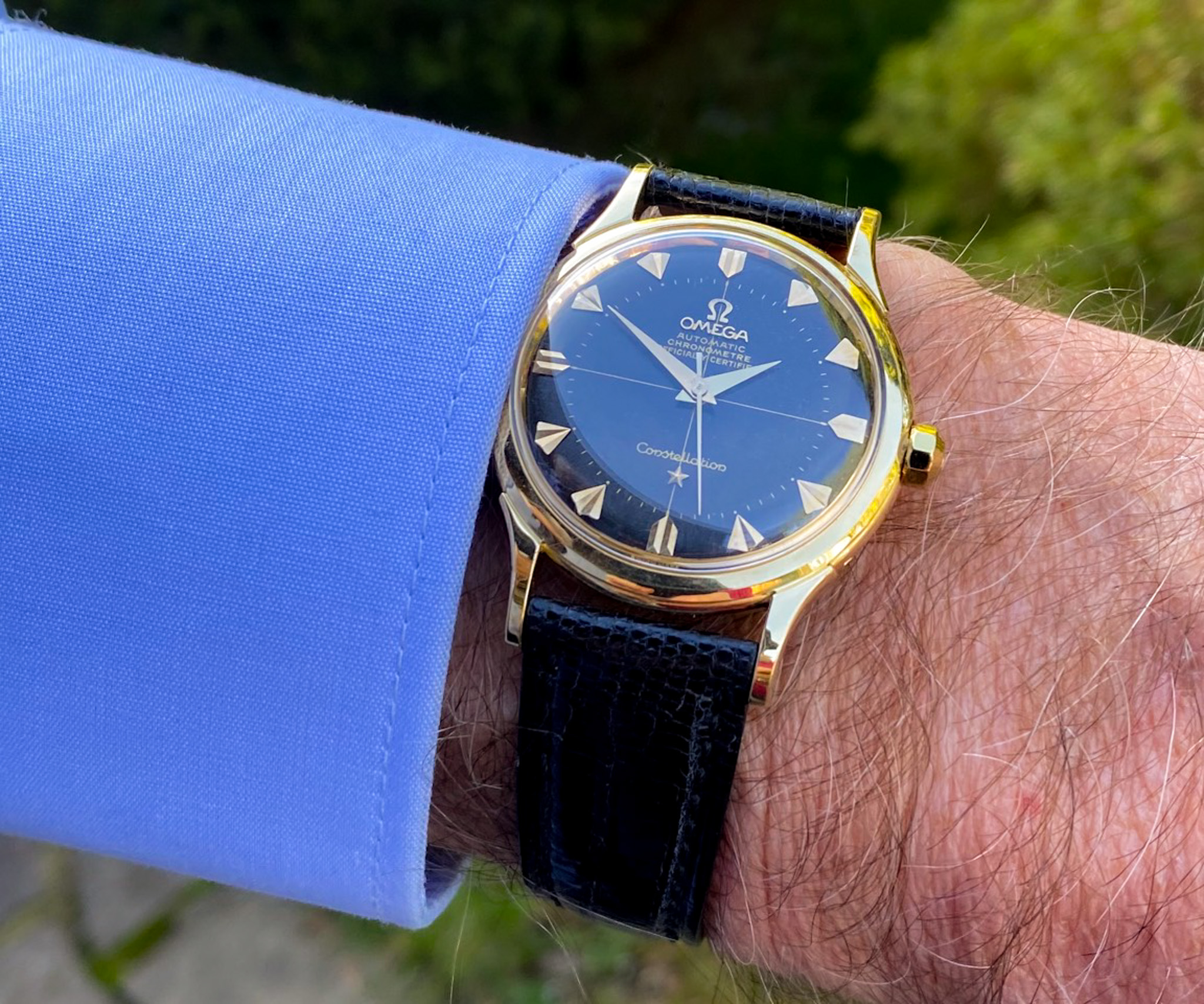 Omega Constellation 18K Gold 1956 Automatic Cal. 501 Ref. 2852