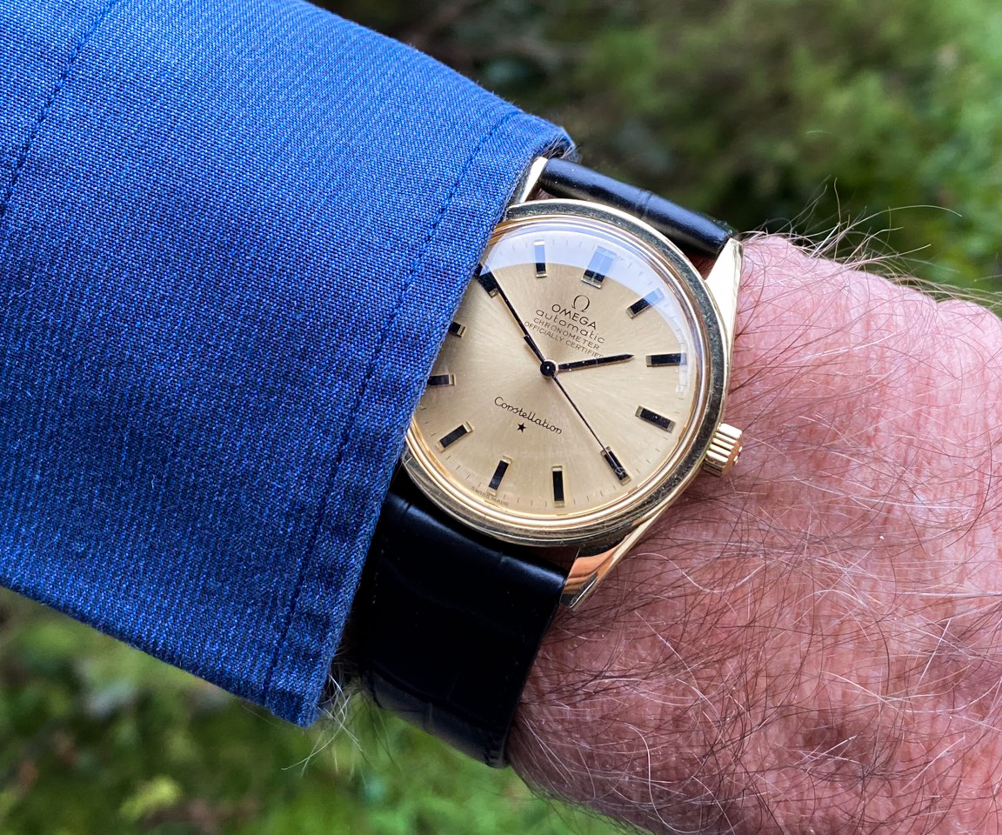 Omega Constellation 18K Gold 1966 Automatic