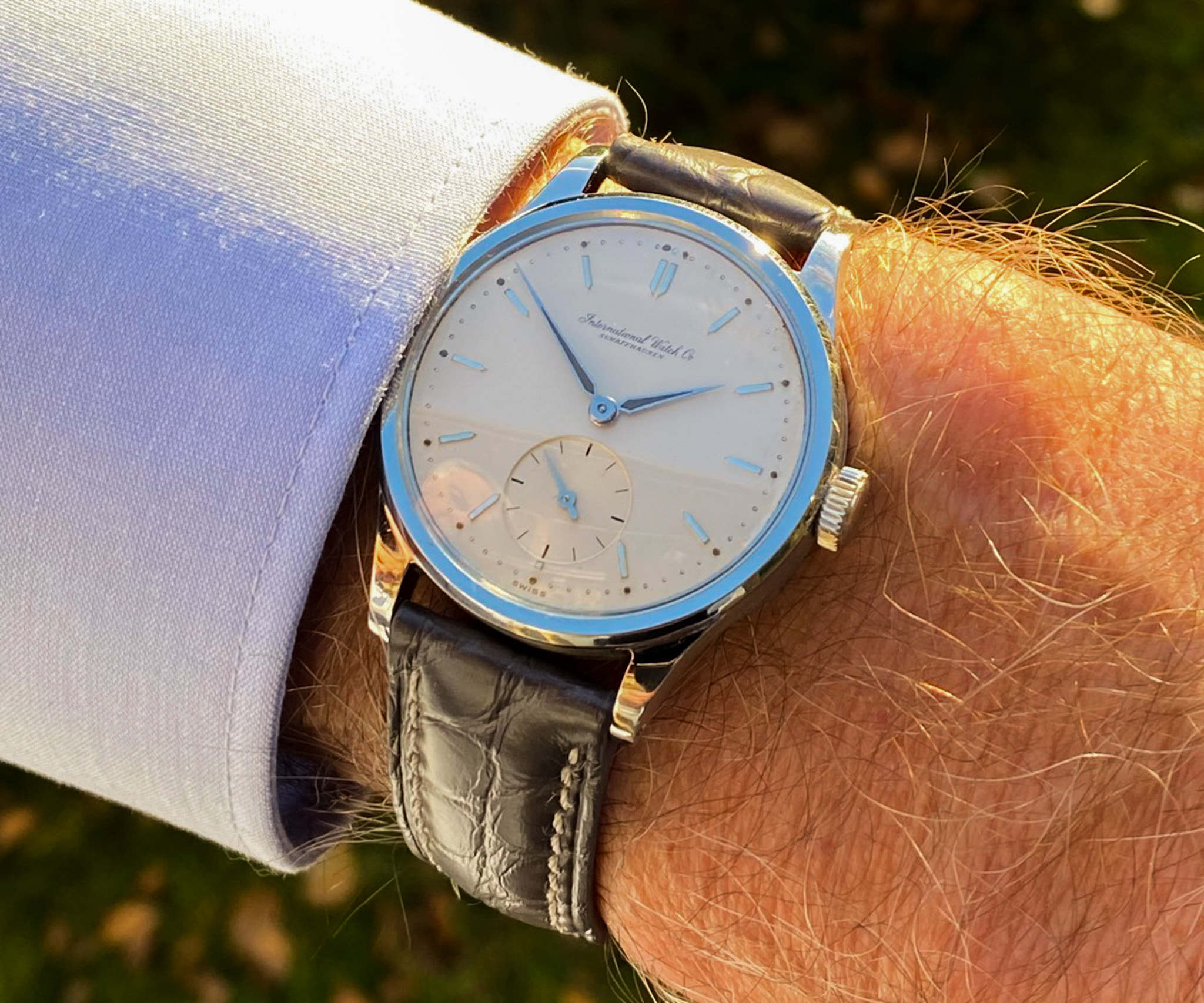 IWC Stahl 1942 Kal. 83 Label Box