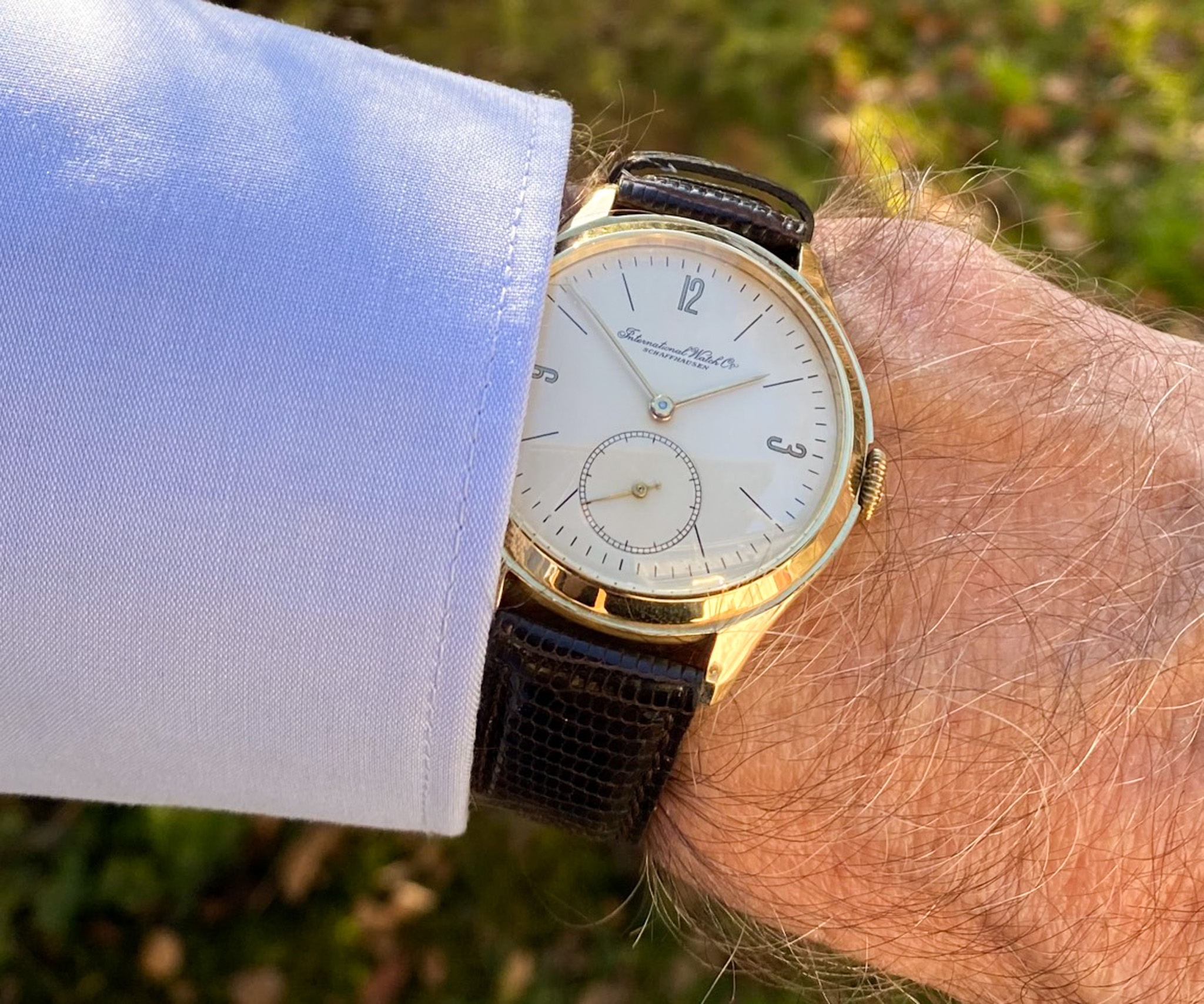 IWC 14K gold 1941 Cal. 83 Hermet