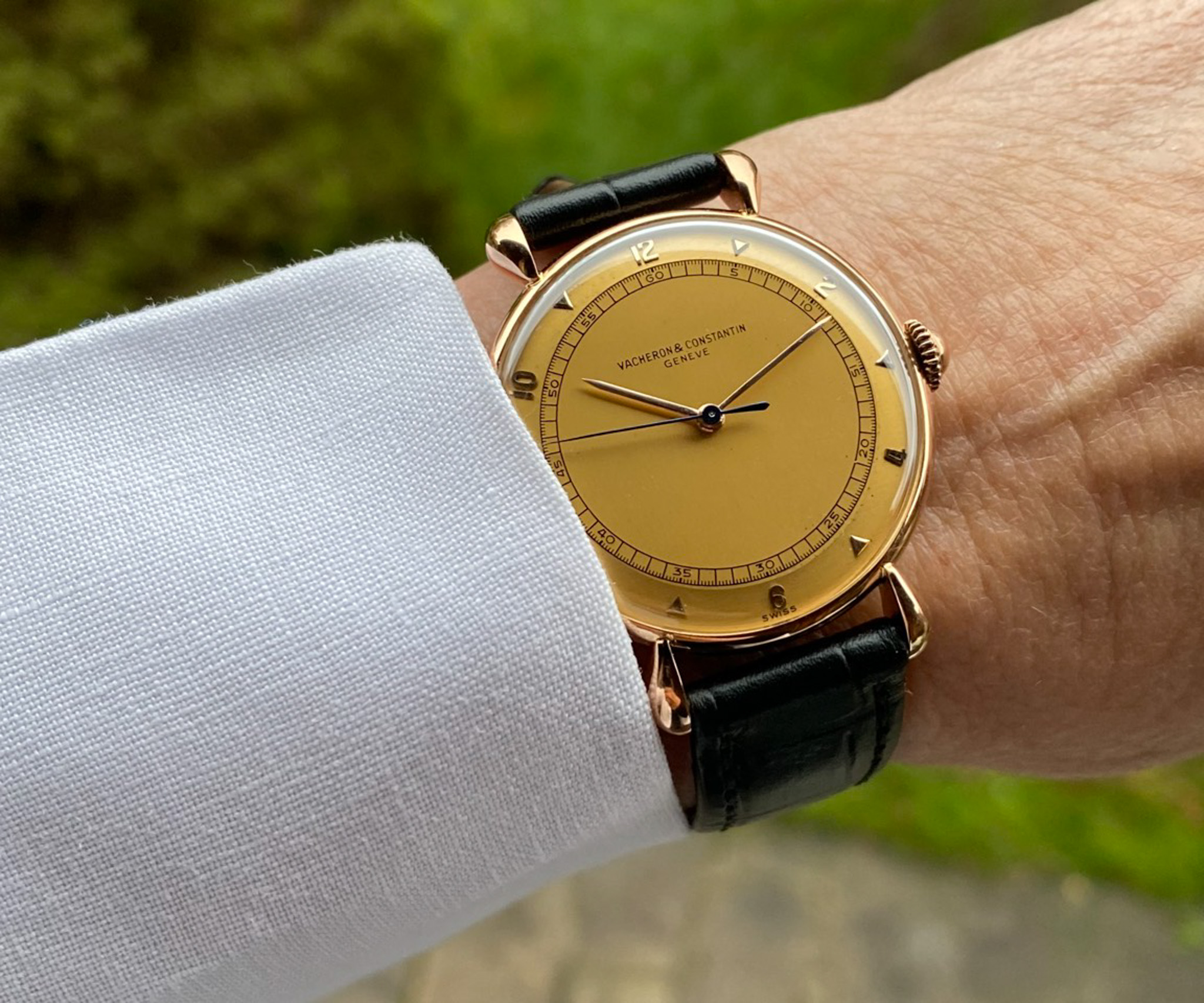 Vacheron Constantin 18K Roségold 1949 Ref. 4218 Kal. 454 