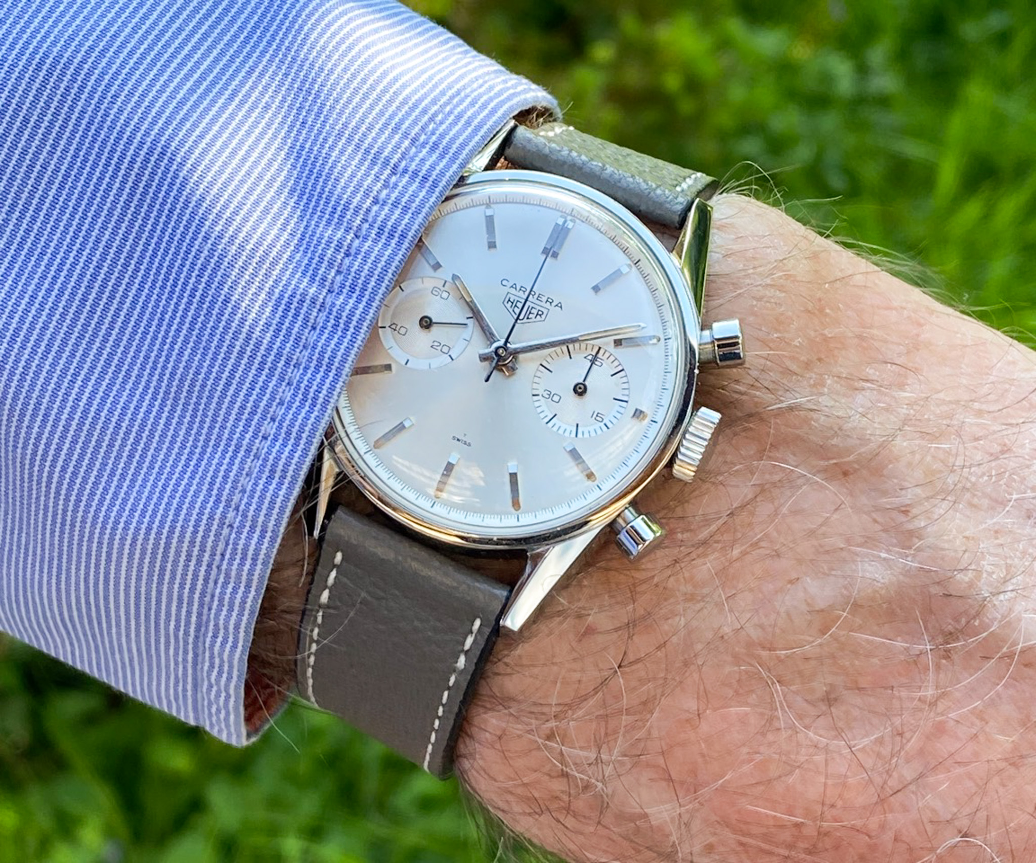 Heuer Carrera Chronograph 1963 Valjoux 92 Ref. 3647