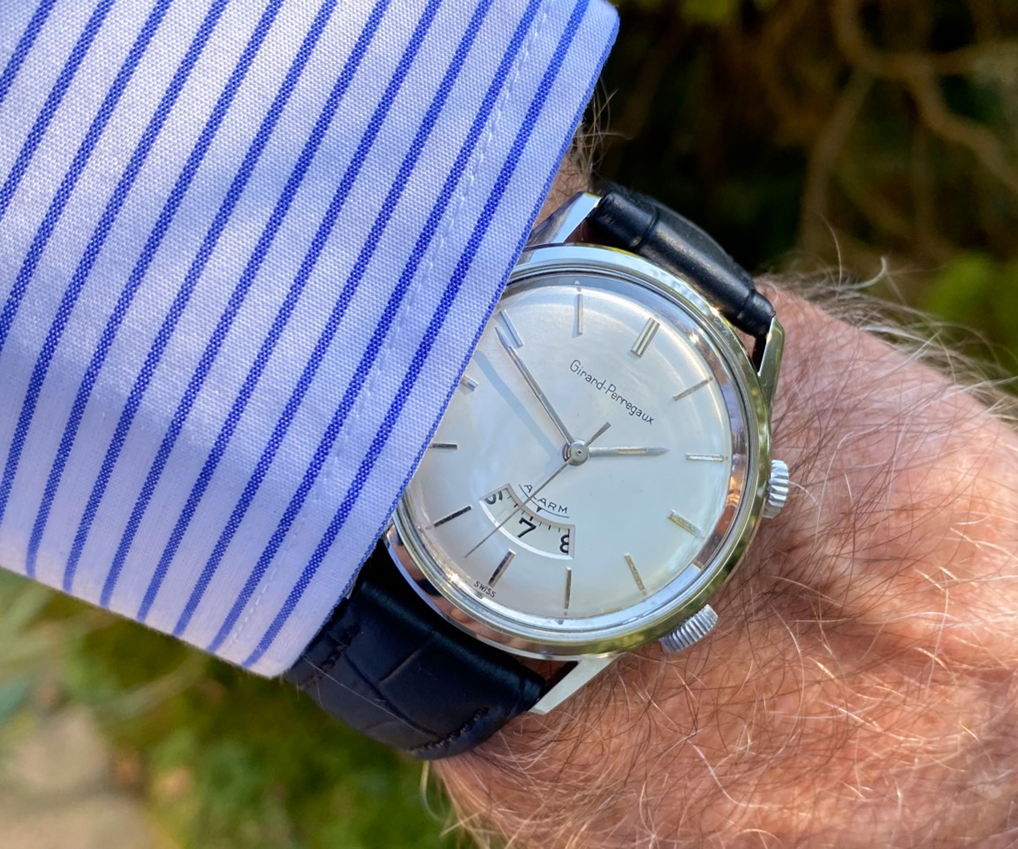 Girard Perregaux Stahl 1960 Alarm 