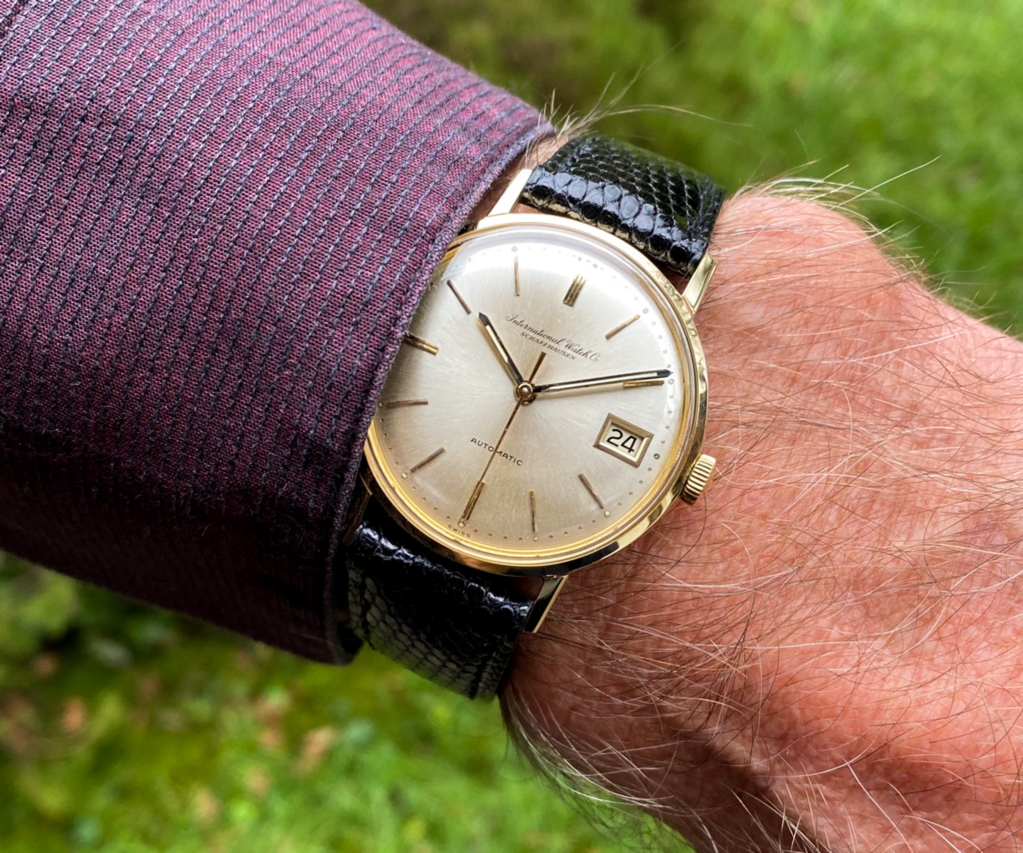 IWC 14K Gold 1964 Automatik Kal. 8541 Ref. 807 