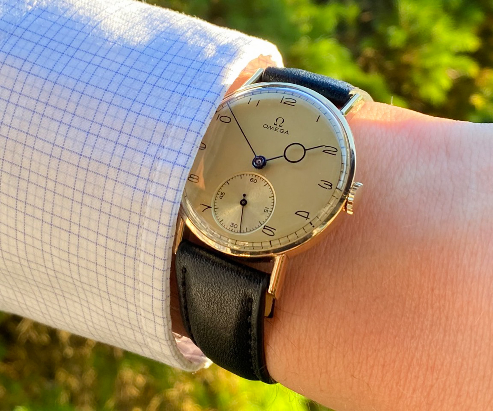 Omega Stahl Gold 1940 Kal. 30T2 