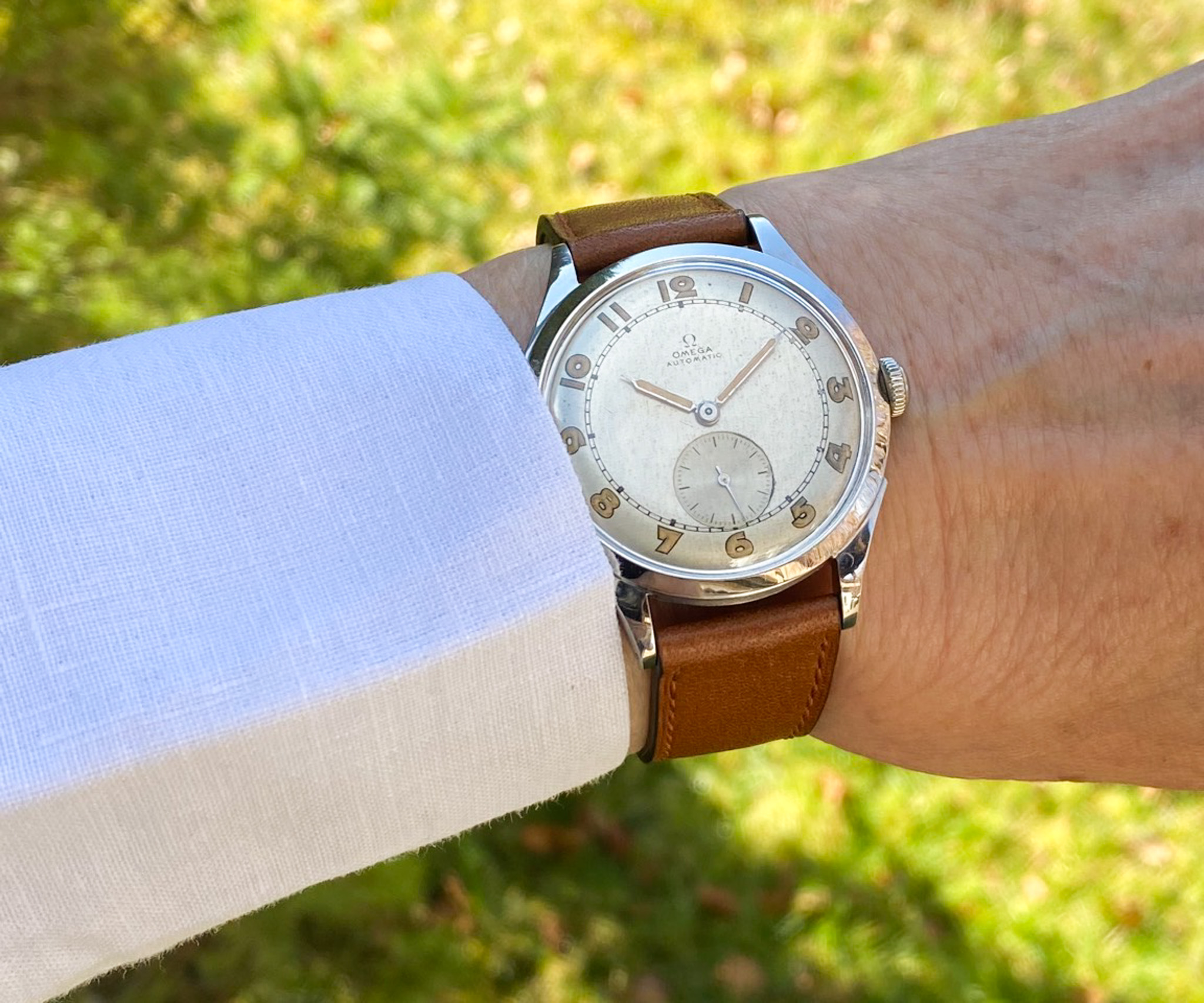 Omega Steel 1945 Automatic Cal. 30.10 RA Ref. 2374