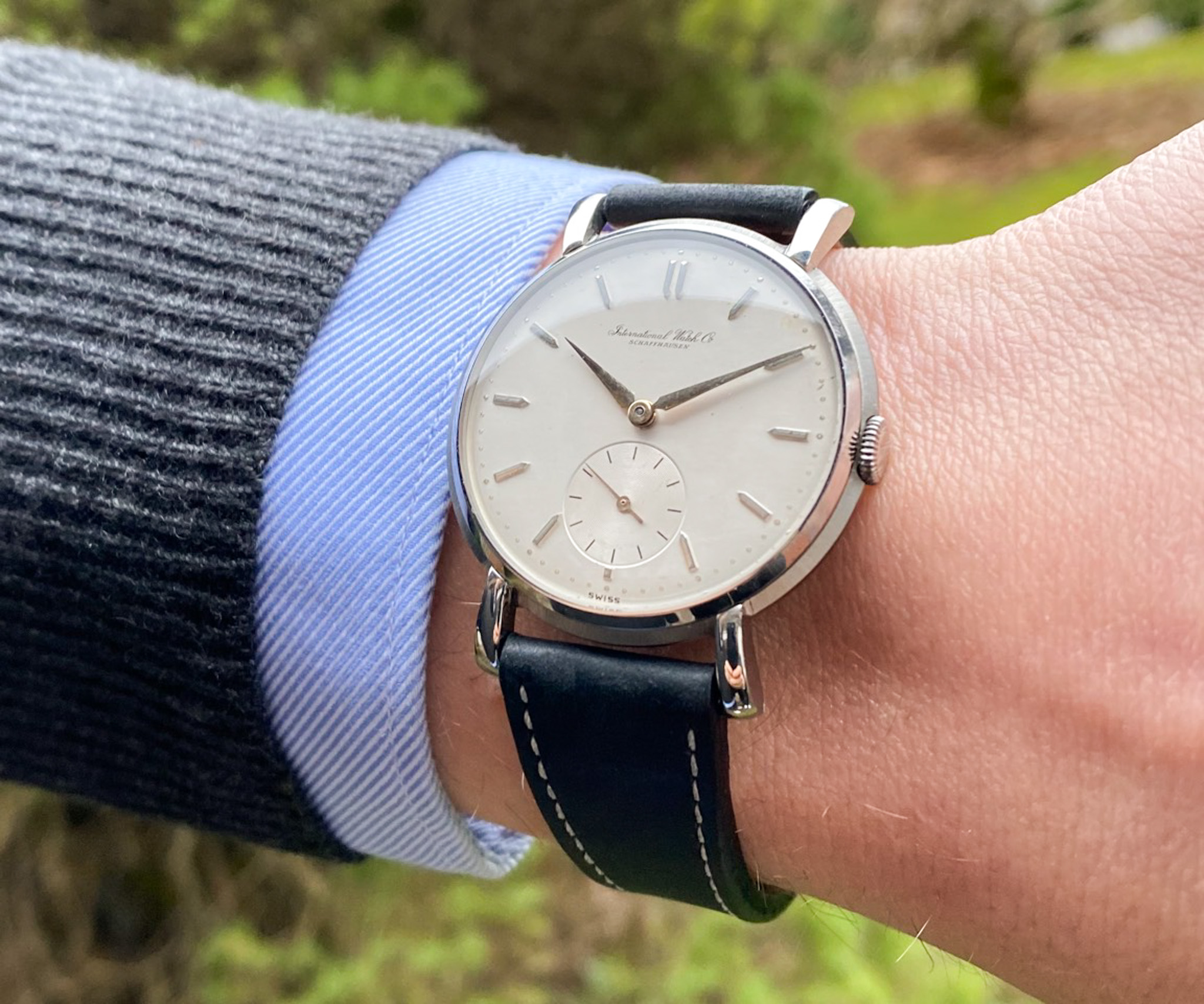 IWC Stahl 1947 Kal. 88 Spider Lugs