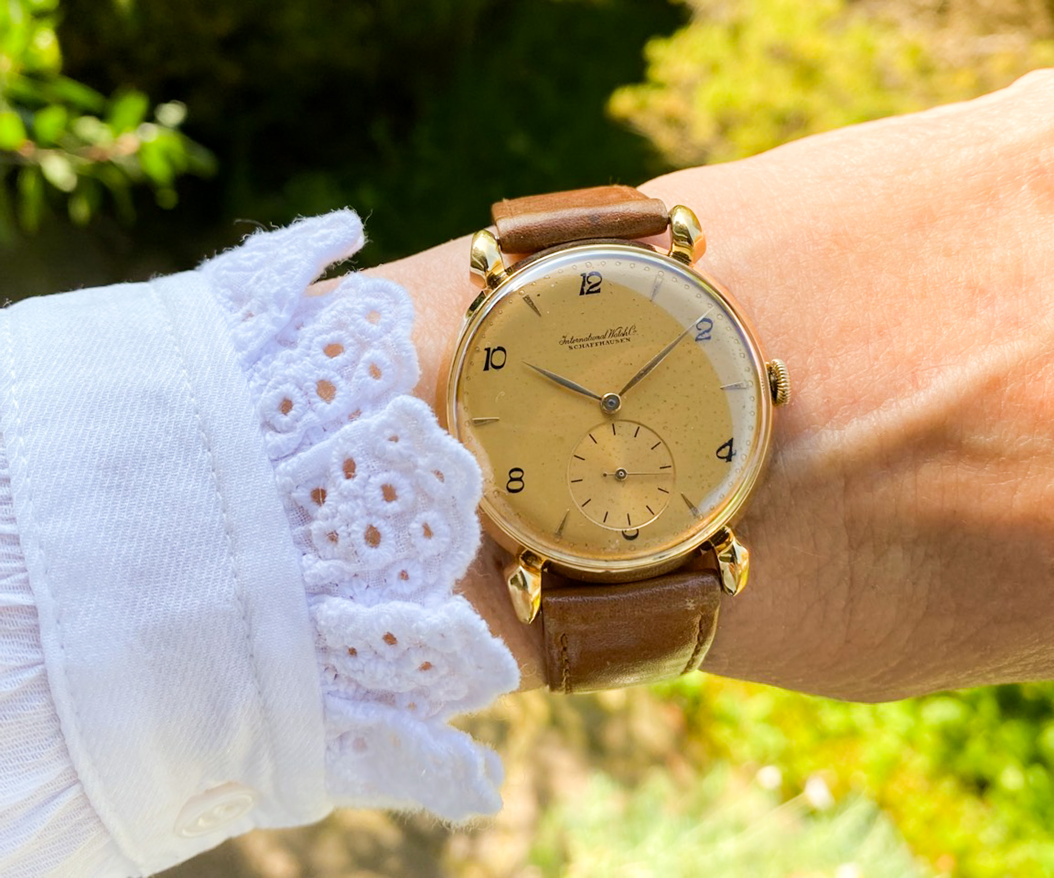 IWC 18K Gold 1942 Cal. 83 Fancy Lugs