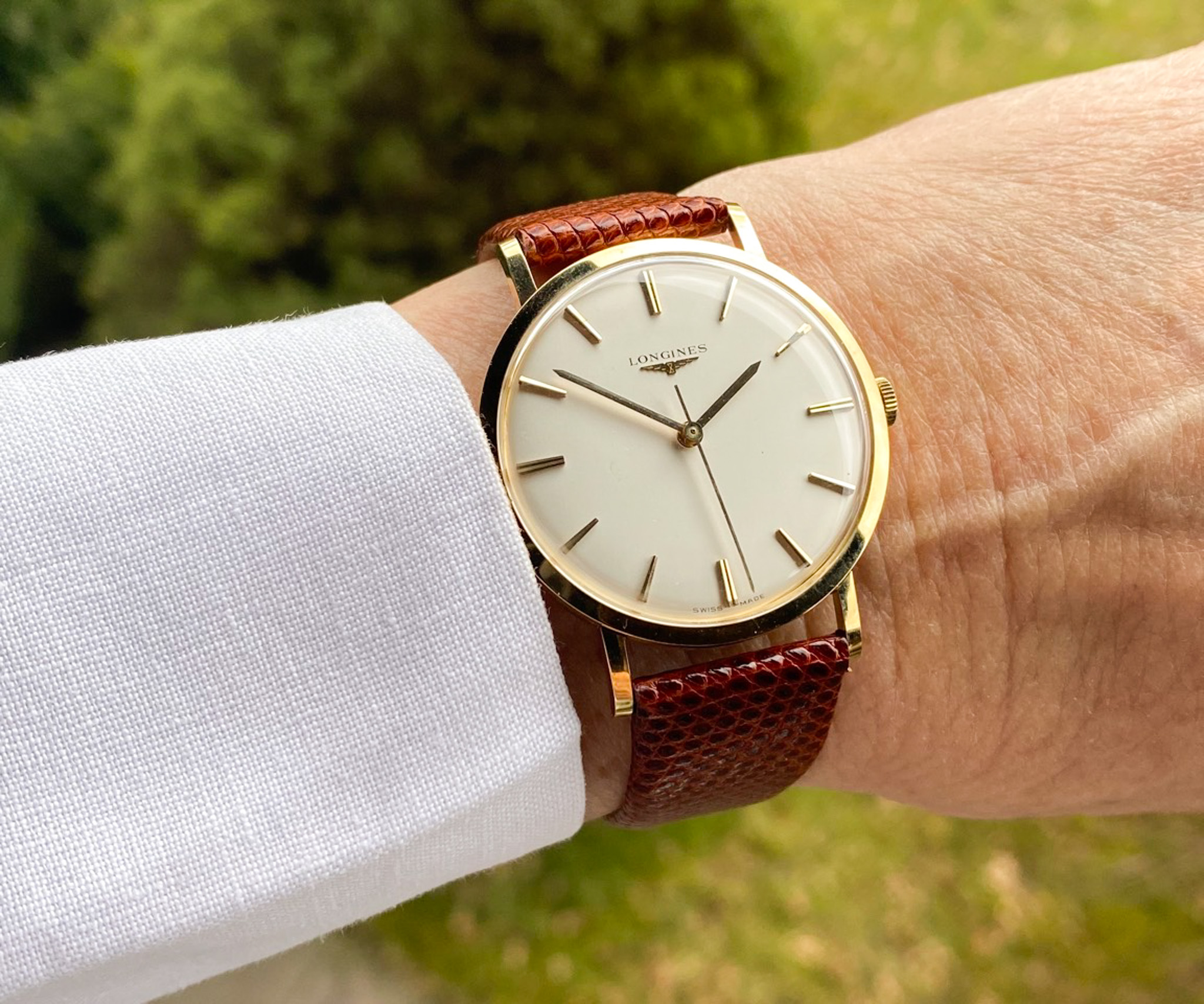 Longines 18K Gold 1956 Ref. 7153 Kal. 19.4 S