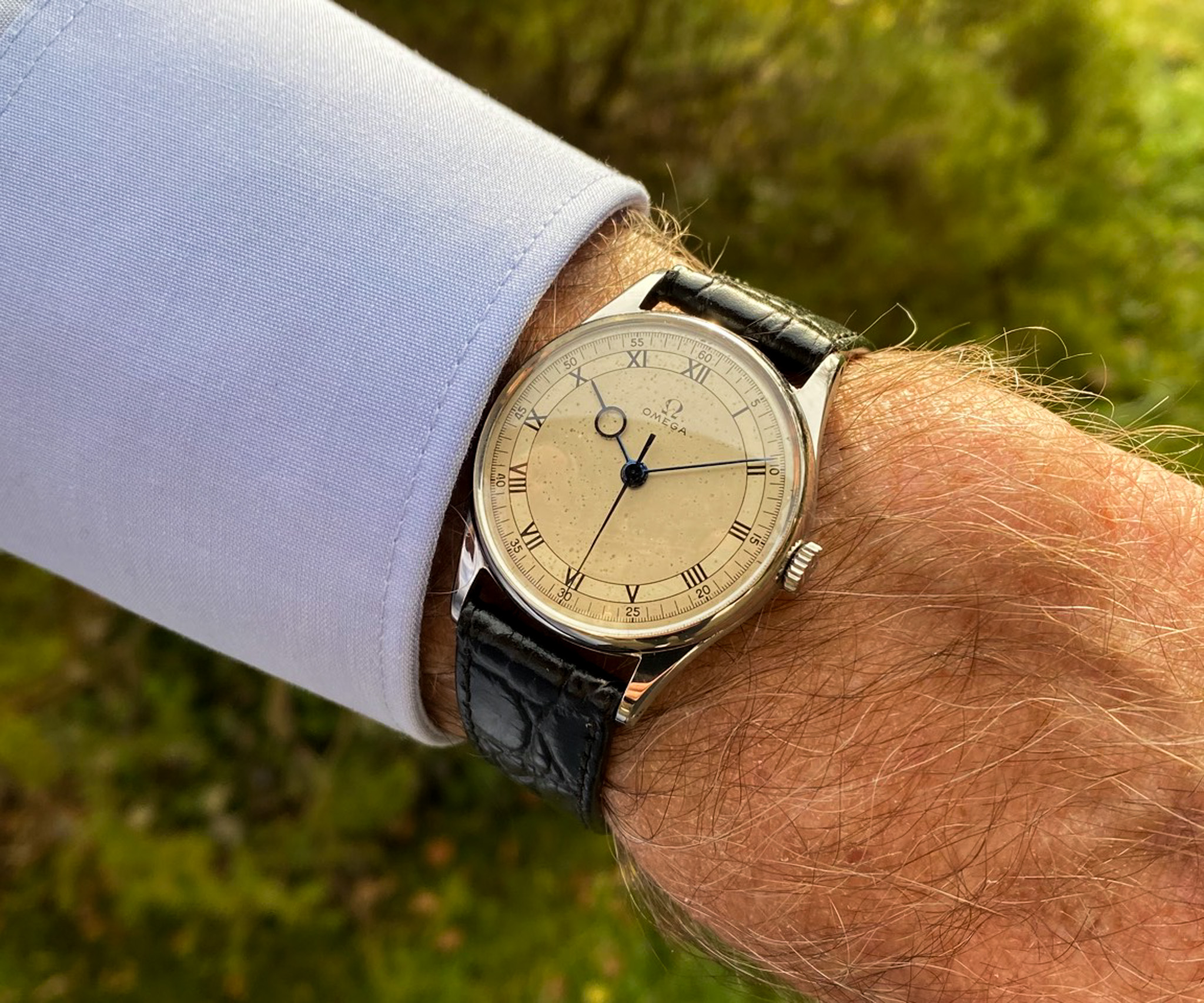 Omega Stahl 1944 Kal. 30T2 Ref. 2391