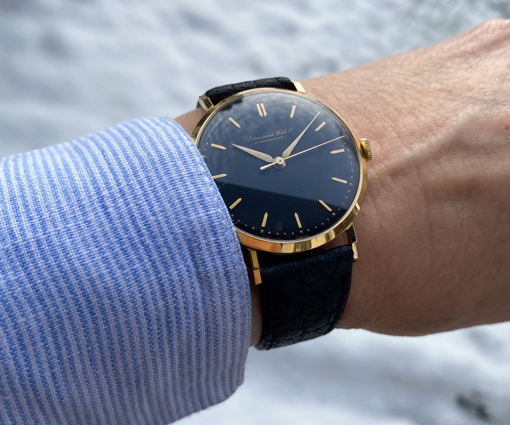 IWC 18K Gold 1957 Kal. 89 Ref. 575