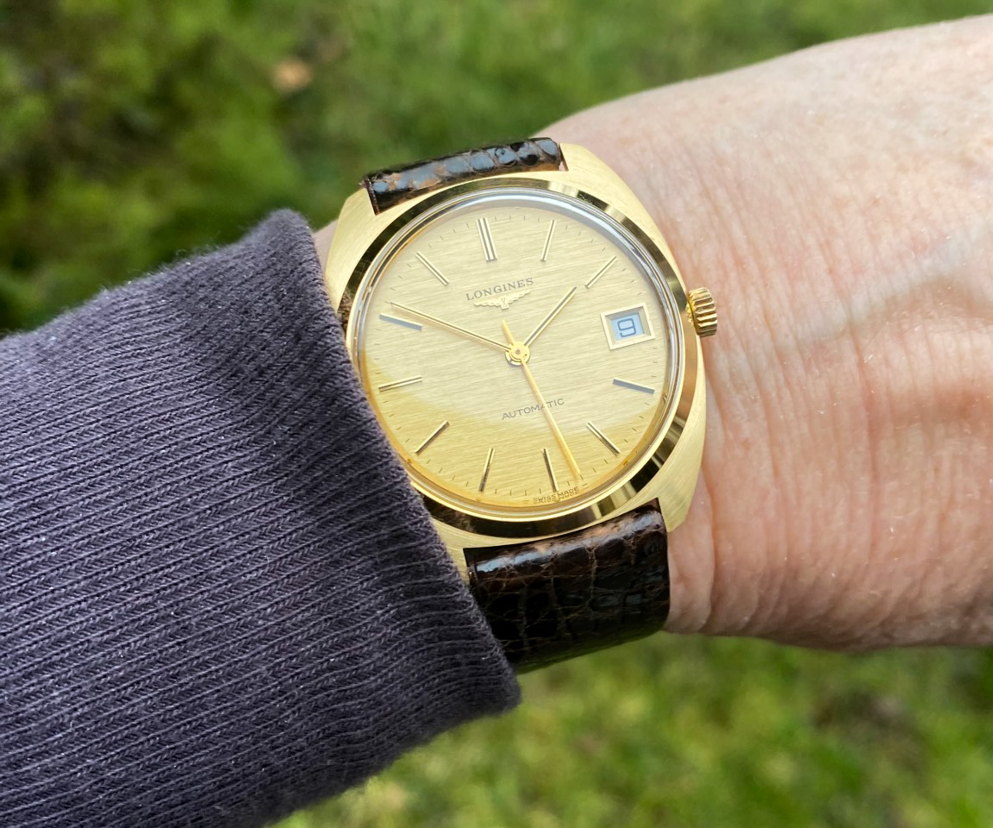 Longines 18K Gold 1979 Automatic Full Set