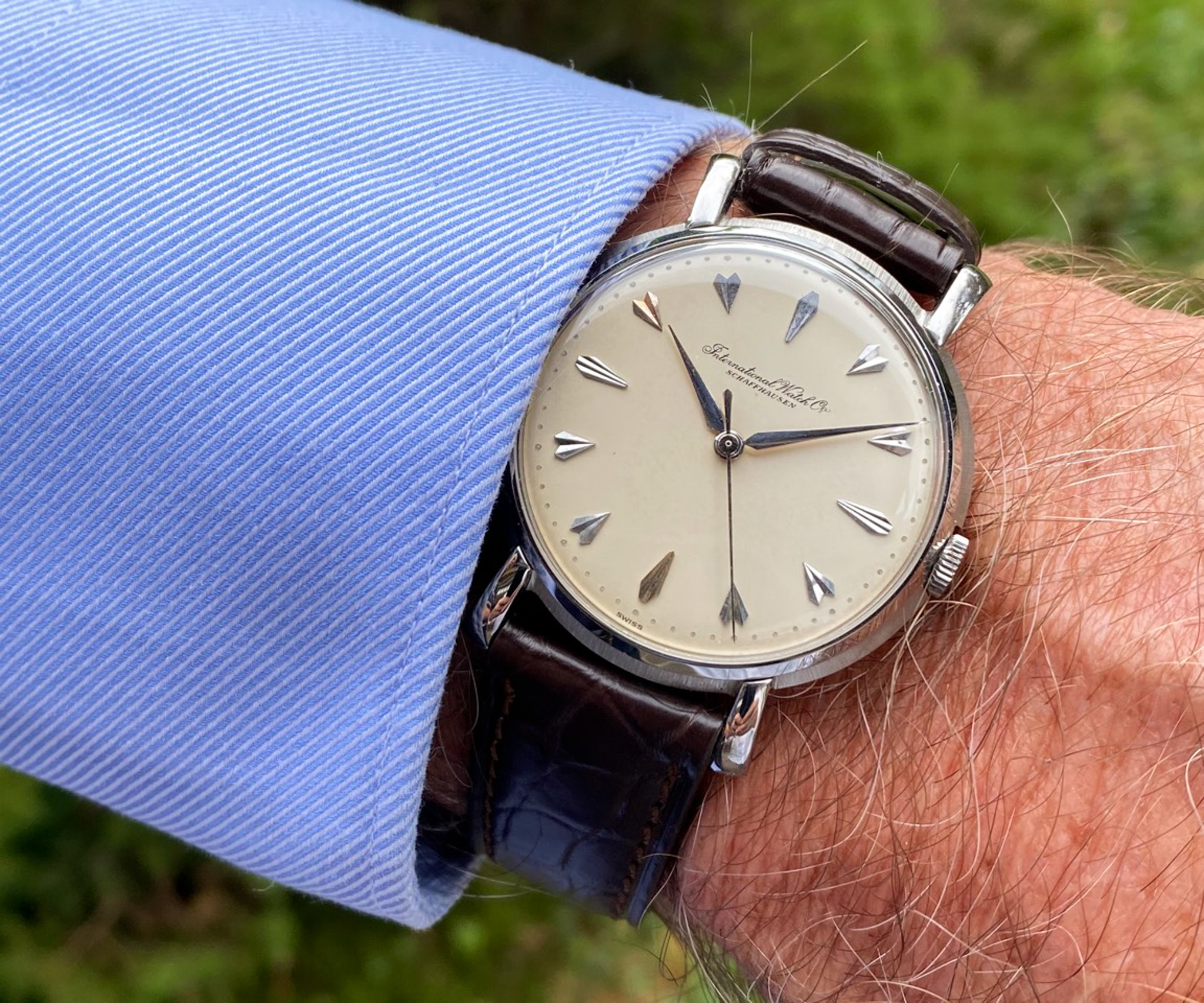 IWC Steel 1946 Cal. 89 Butterfly