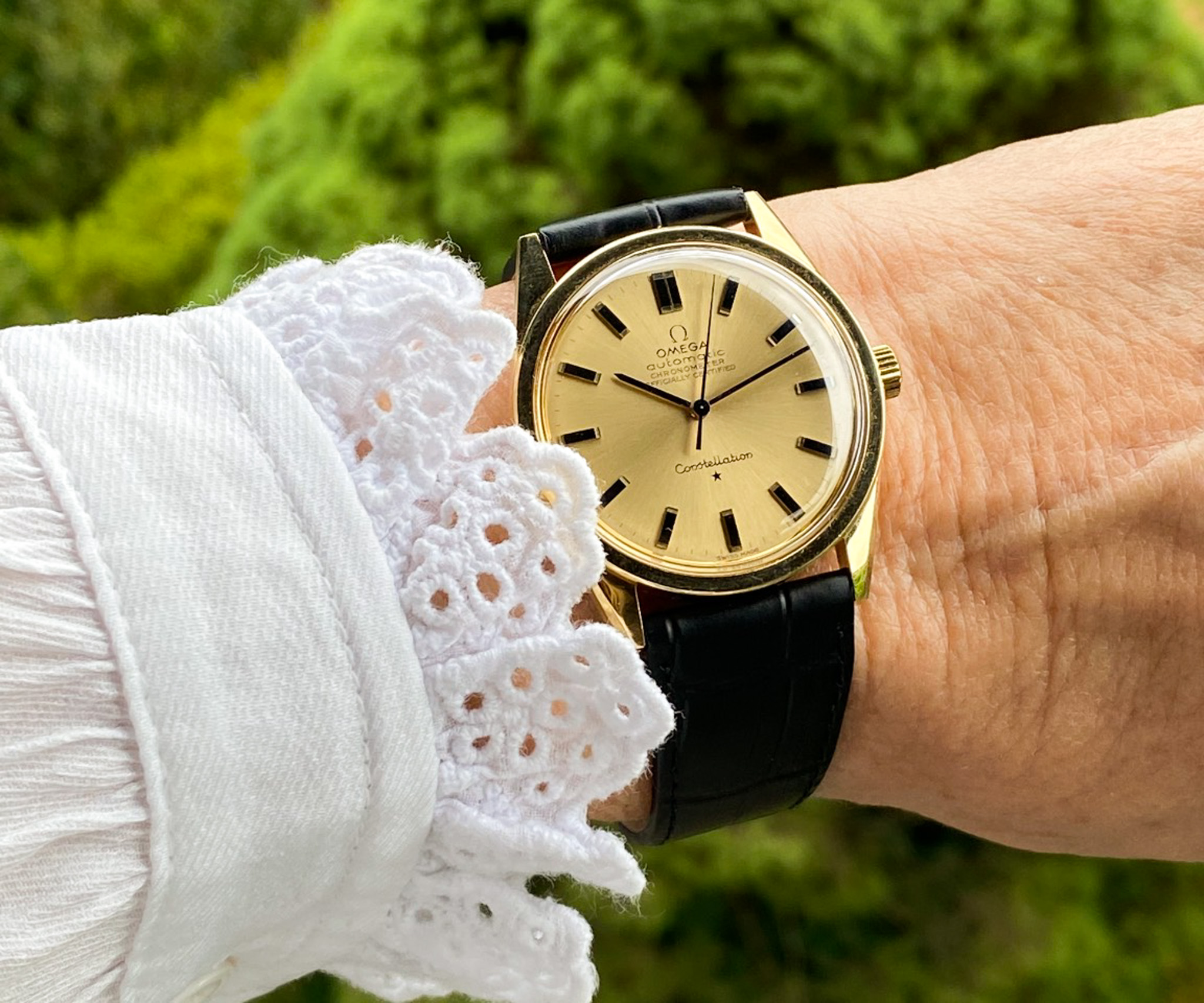 Omega Constellation 18K Gold 1966 Automatik