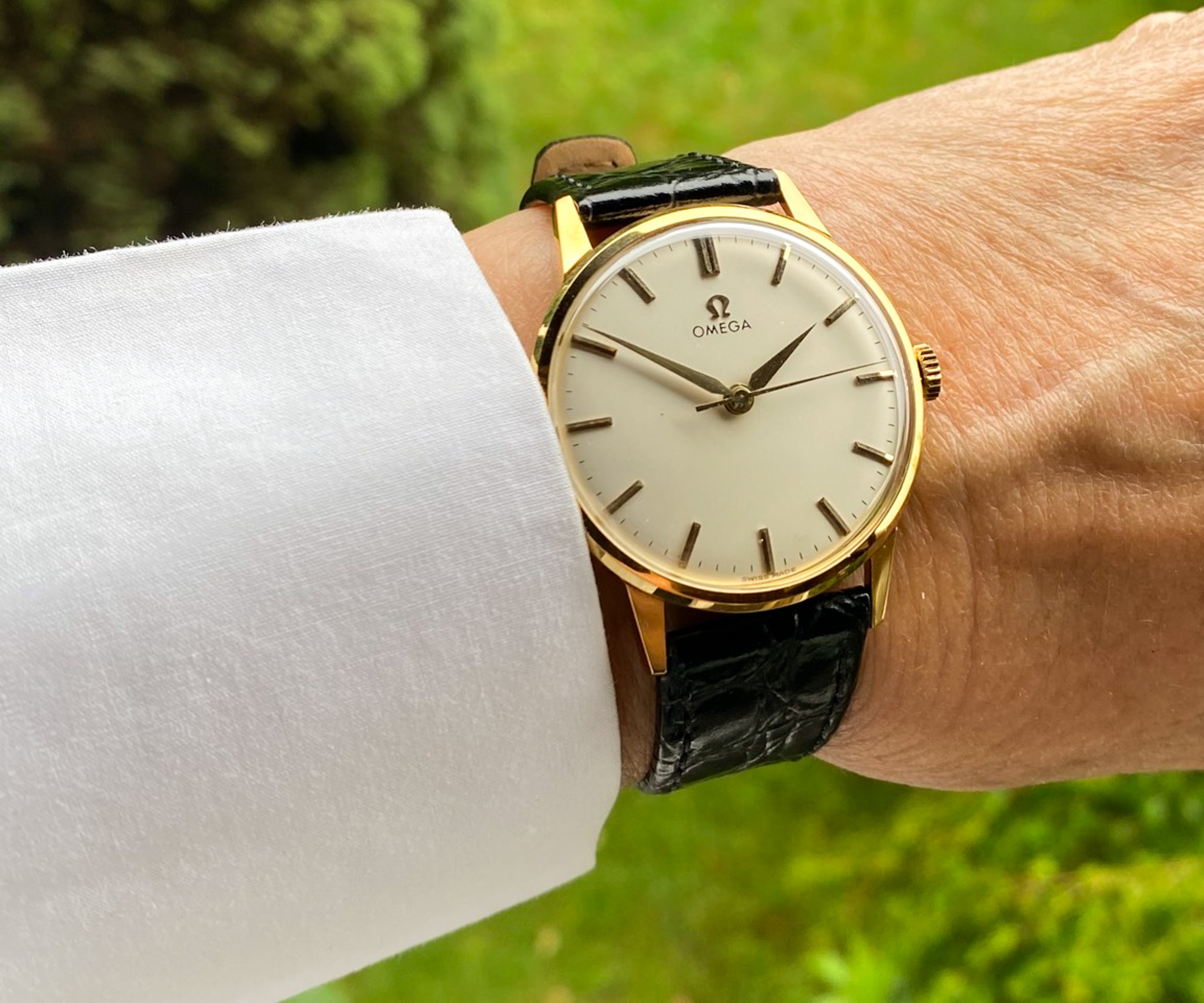 Omega 18K Gold 1961 Kal. 285