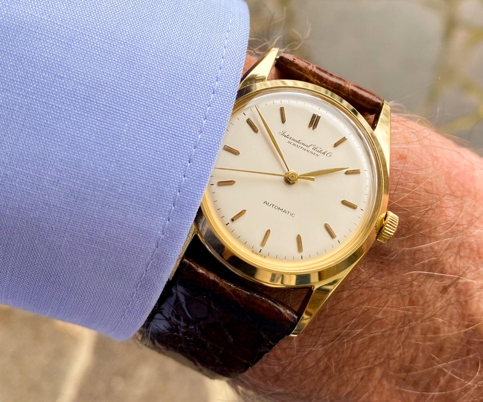 IWC 18K Gold 1951 Automatik Kal. 85 Bombay