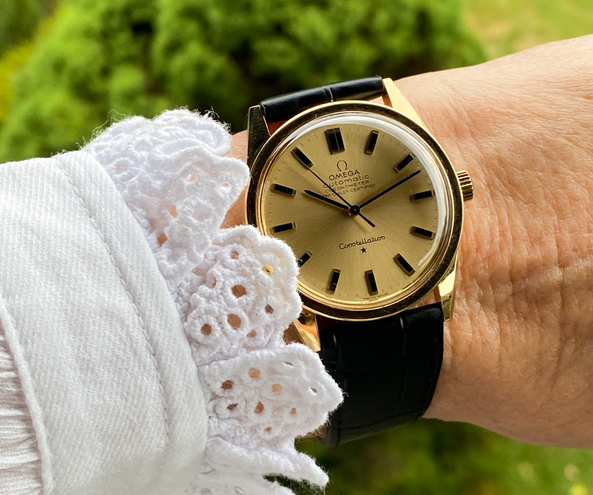 Omega Constellation 18K Gold 1966 Automatic