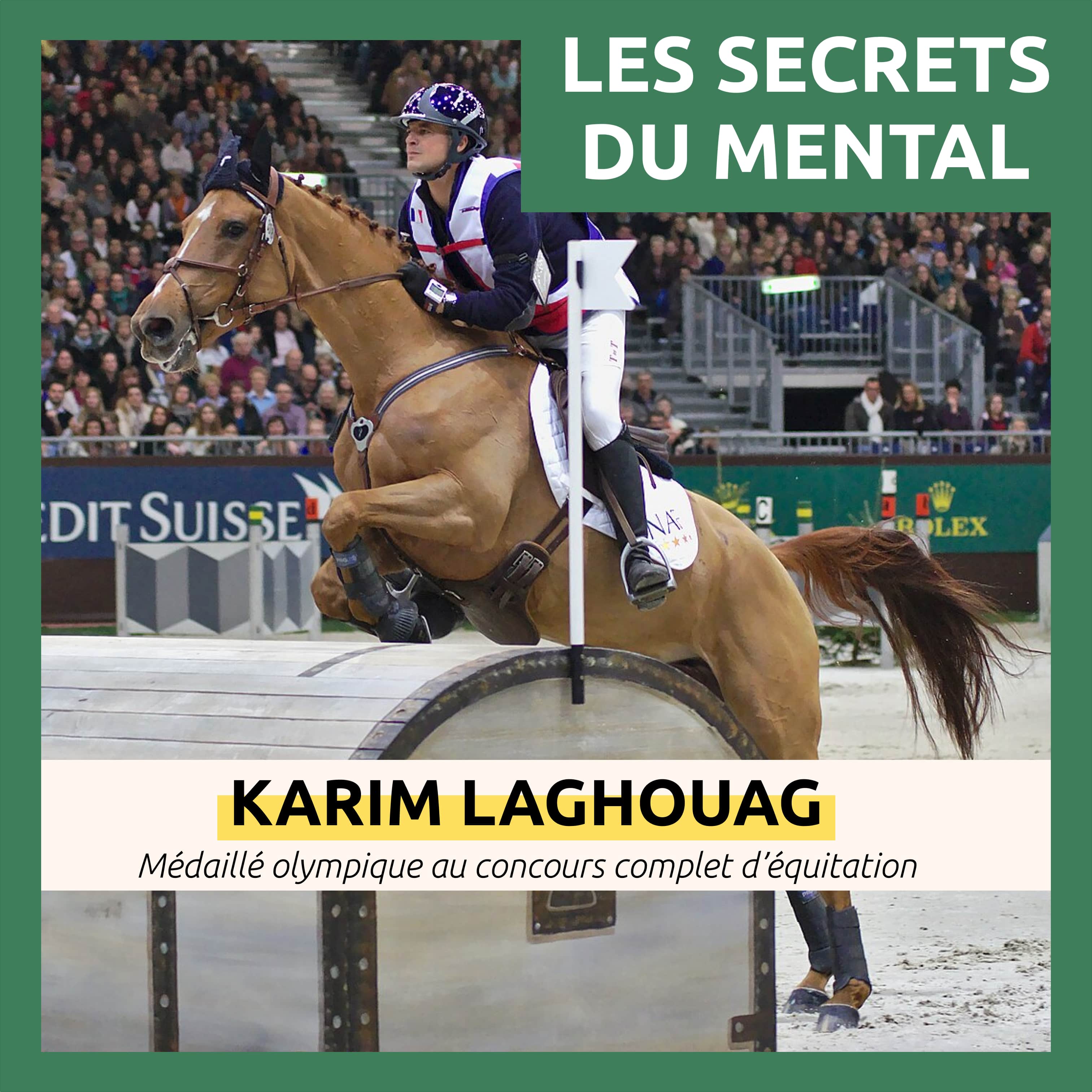 Karim Laghouag, cavalier et médaillé olympique