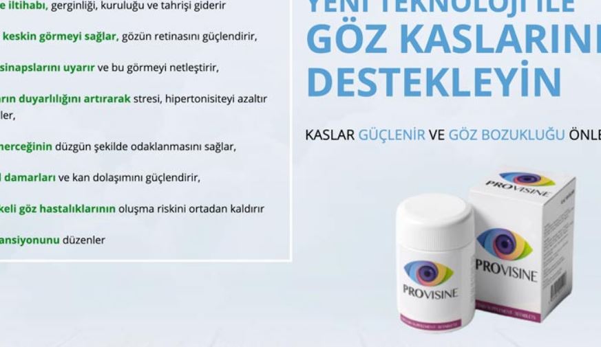 ProVisine Kullanırken Alınacak Önlemler?
