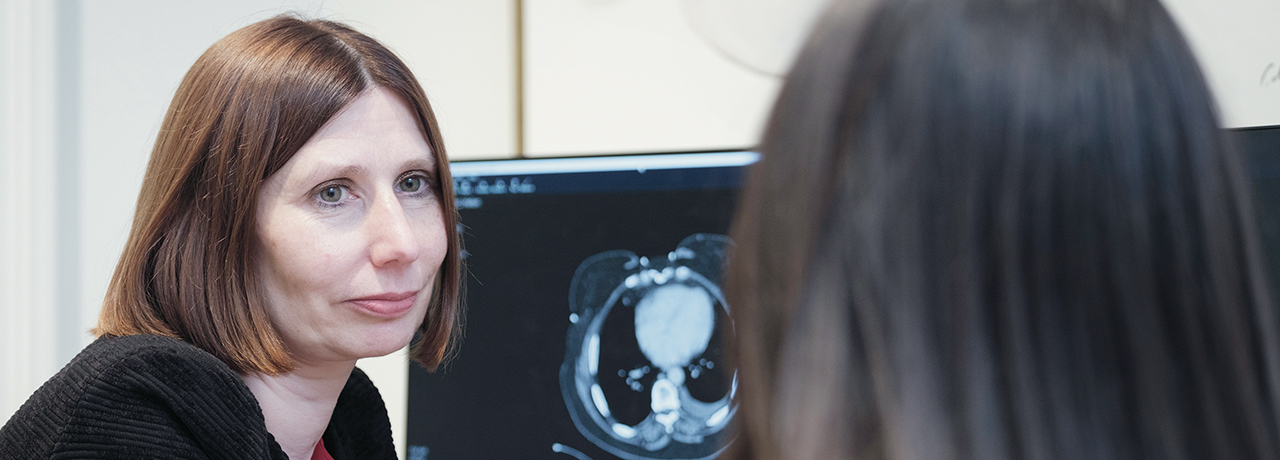 Dr Angela George, consultant medical oncologist at The Royal Marsden