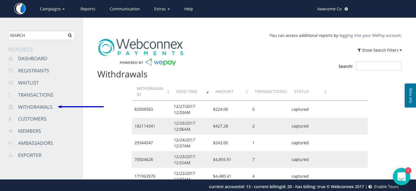 Webconnex