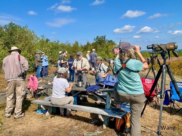 2025_09-13 Hawkwatch & Picnic on Blueberry Hill