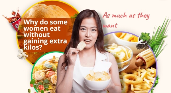 weight loss, woman, eating junk food