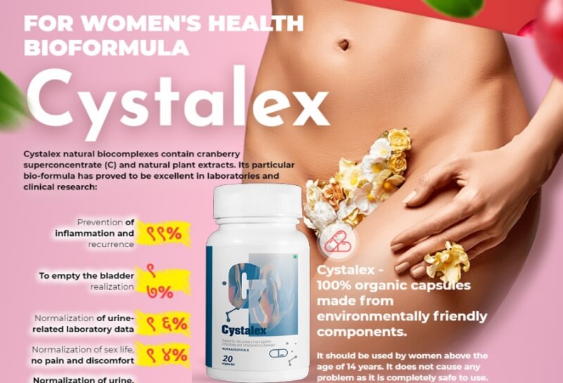 effects results cystalex for woman cystitis